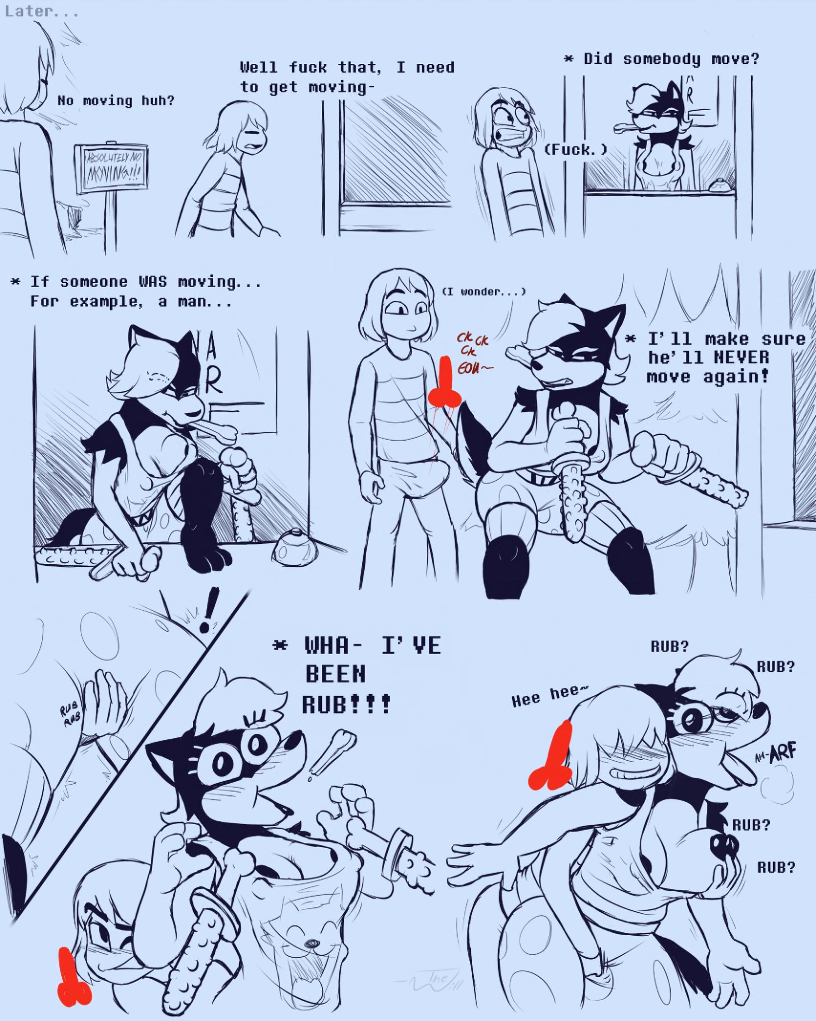 Underhertail monster girledition 2 porn comic picture 10