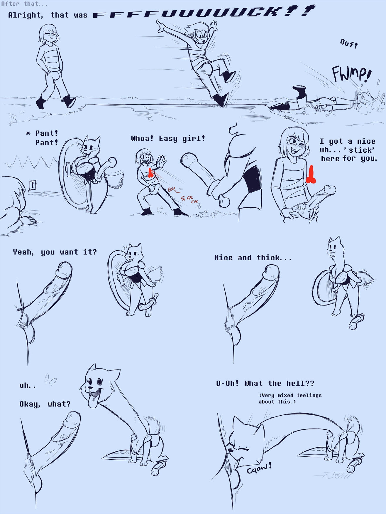 Underhertail monster girledition 2 porn comic picture 11