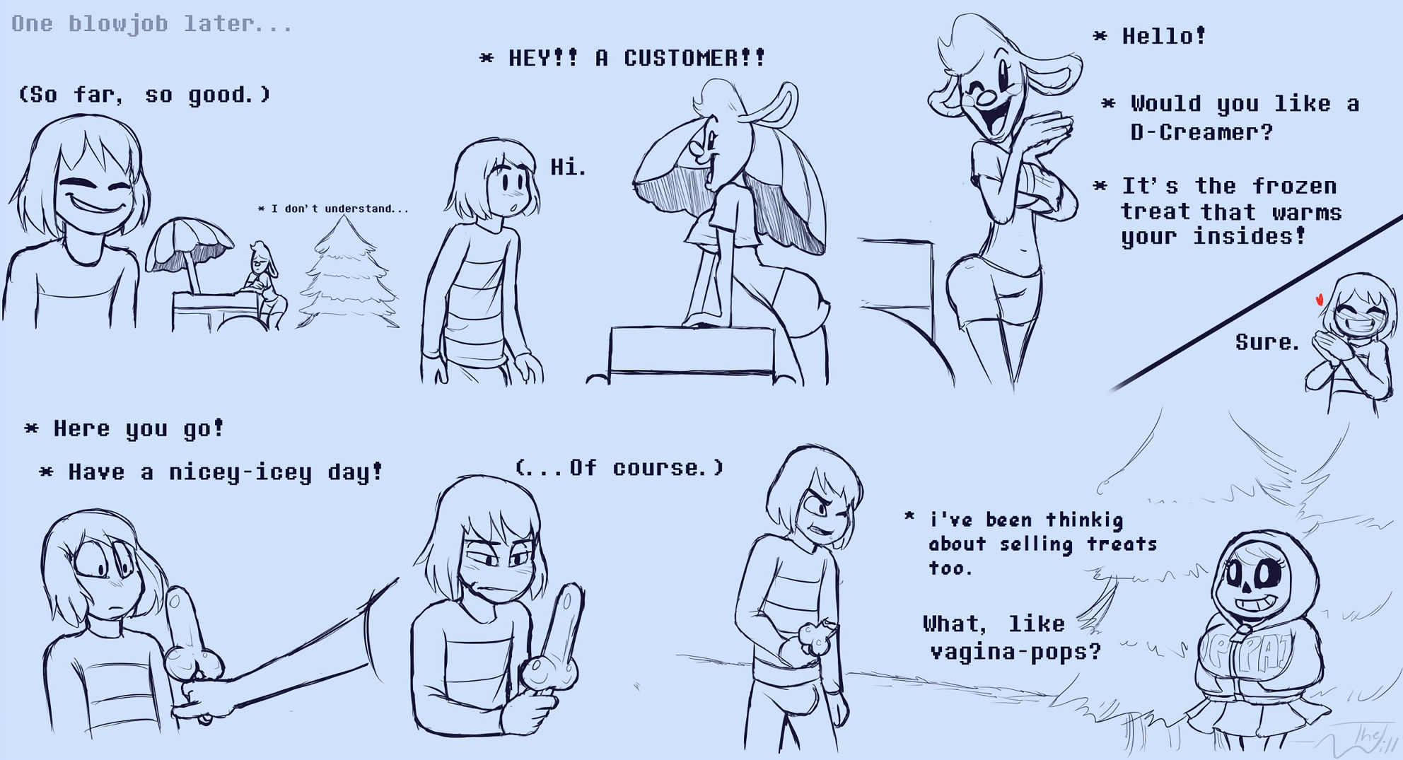 Underhertail monster girledition 2 porn comic picture 12