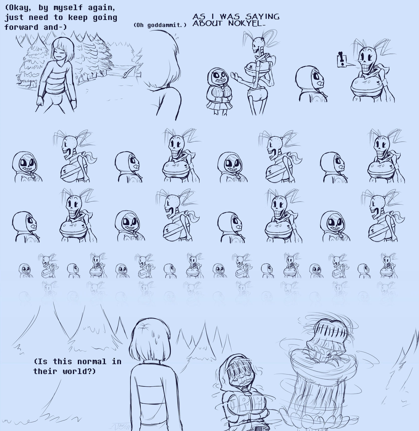 Underhertail monster girledition 2 porn comic picture 7