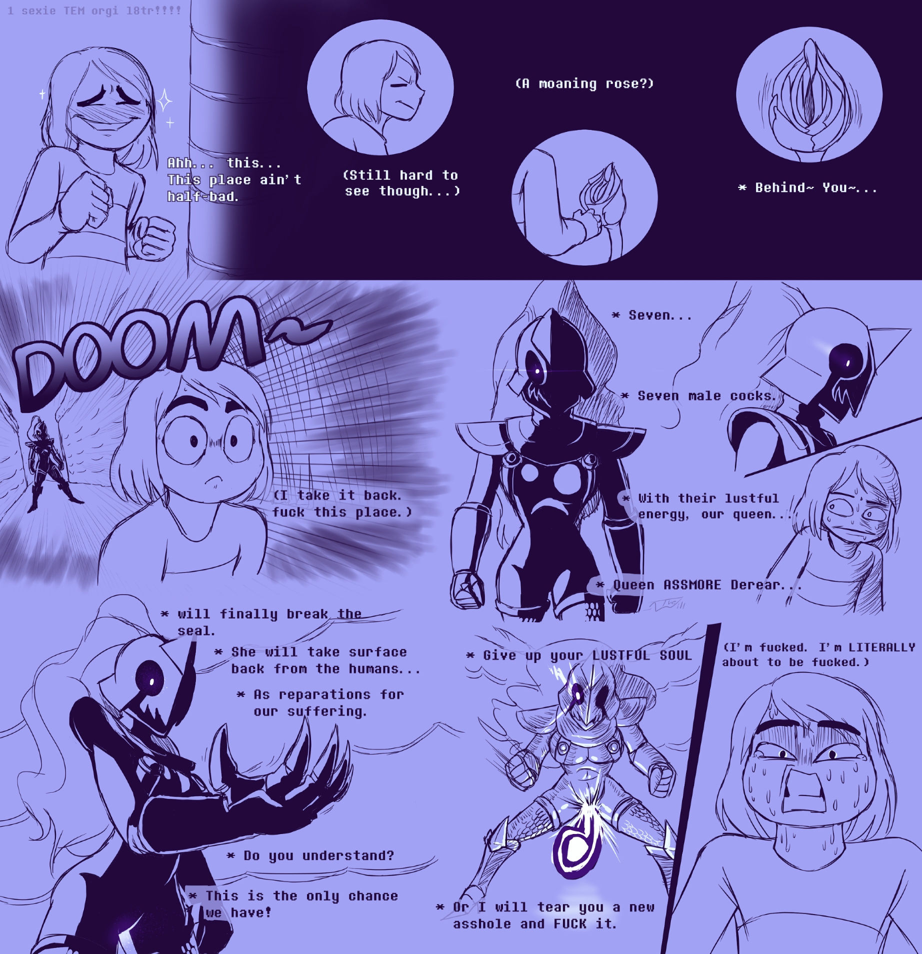 Underhertail monster girledition 3 porn comic picture 14