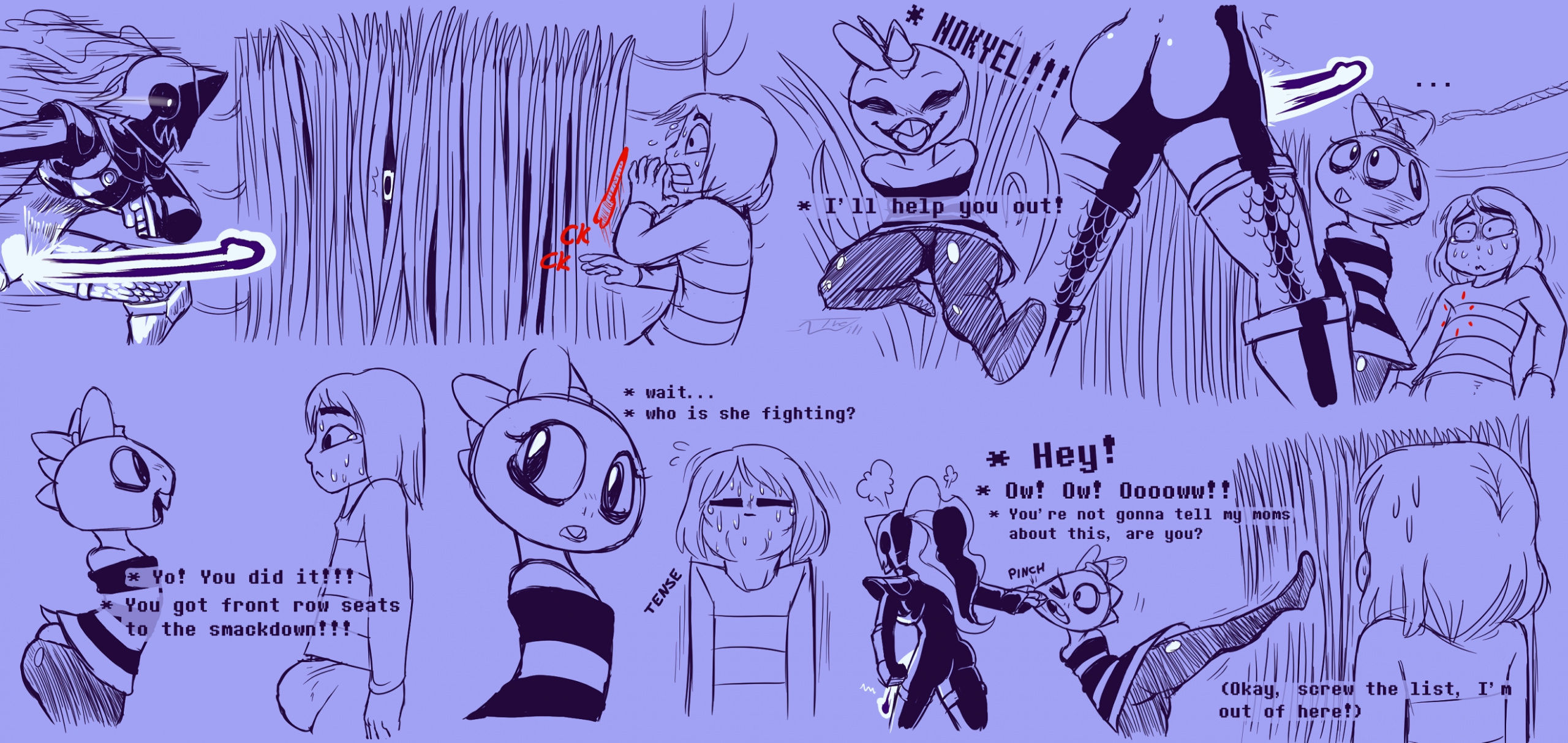 Underhertail monster girledition 3 porn comic picture 15