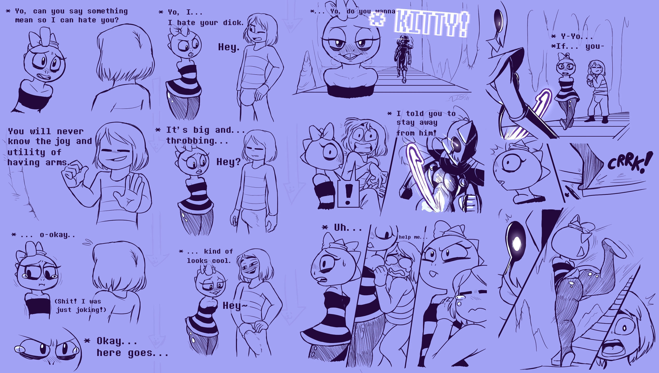 Underhertail monster girledition 3 porn comic picture 17