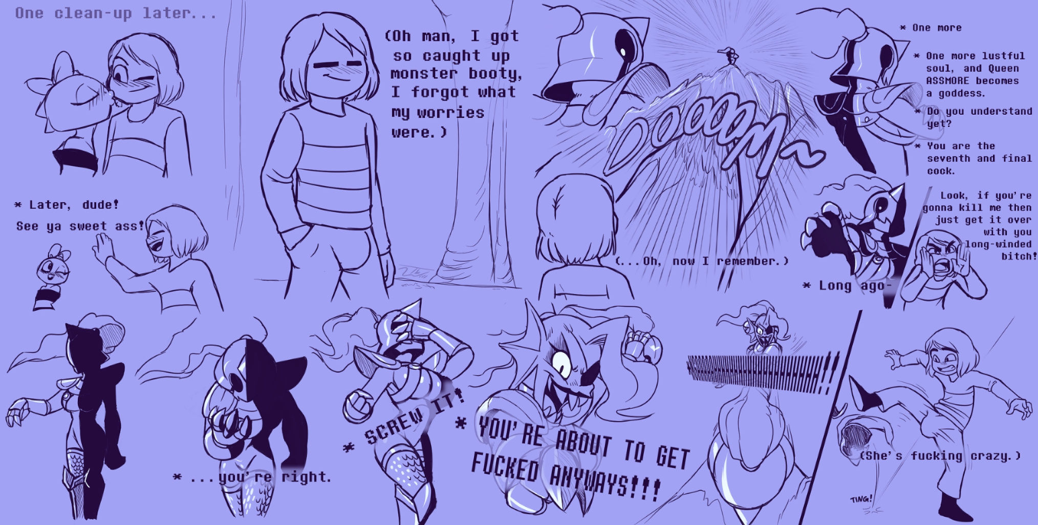 Underhertail monster girledition 3 porn comic picture 21