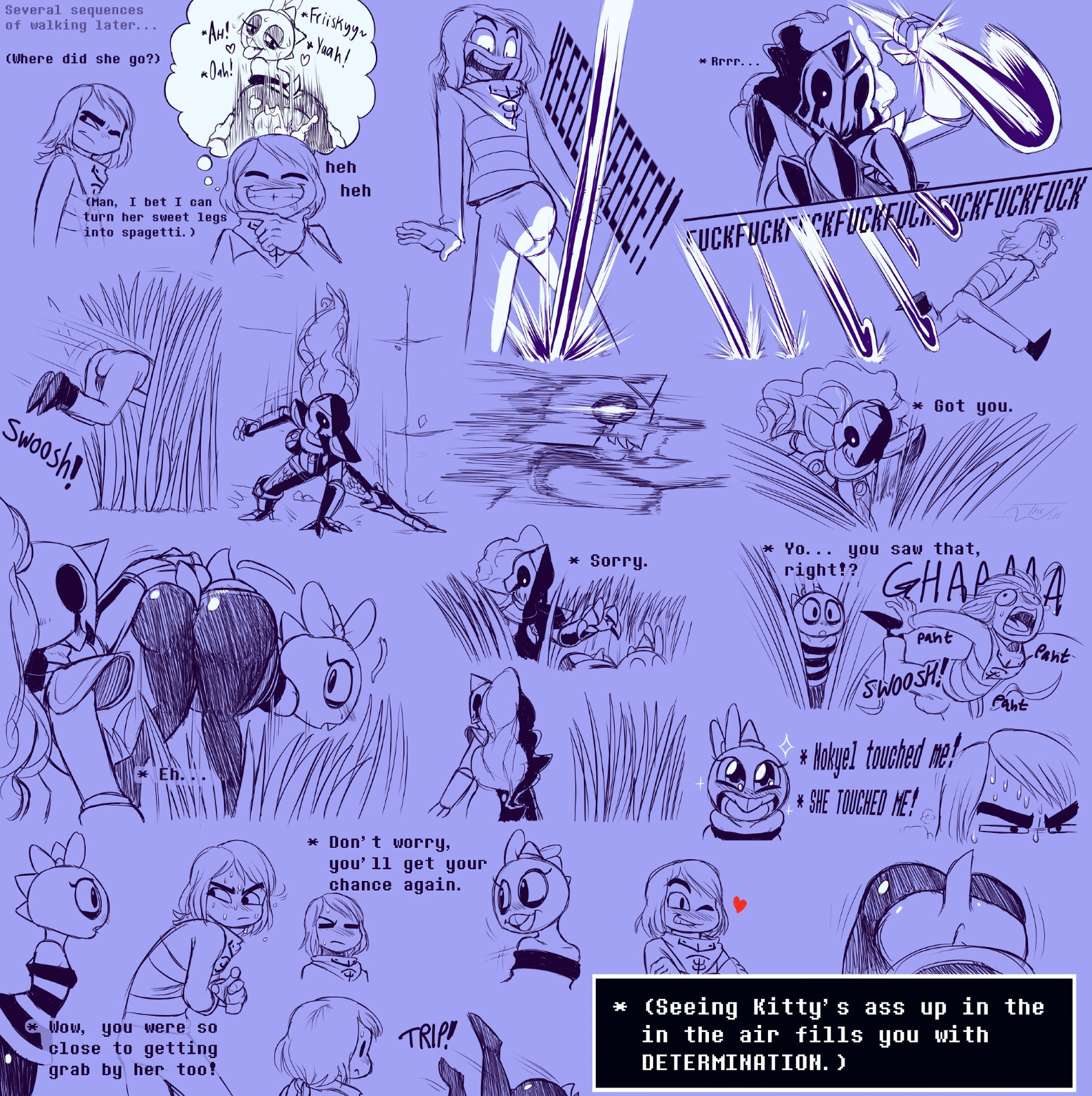 Underhertail monster girledition 3 porn comic picture 4