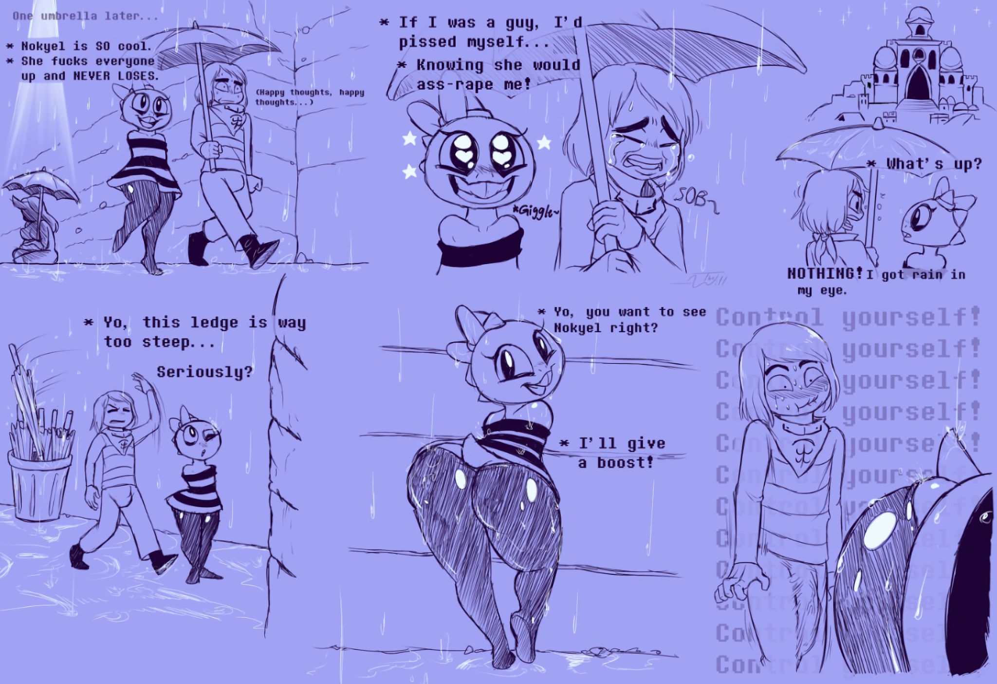 Underhertail monster girledition 3 porn comic picture 5