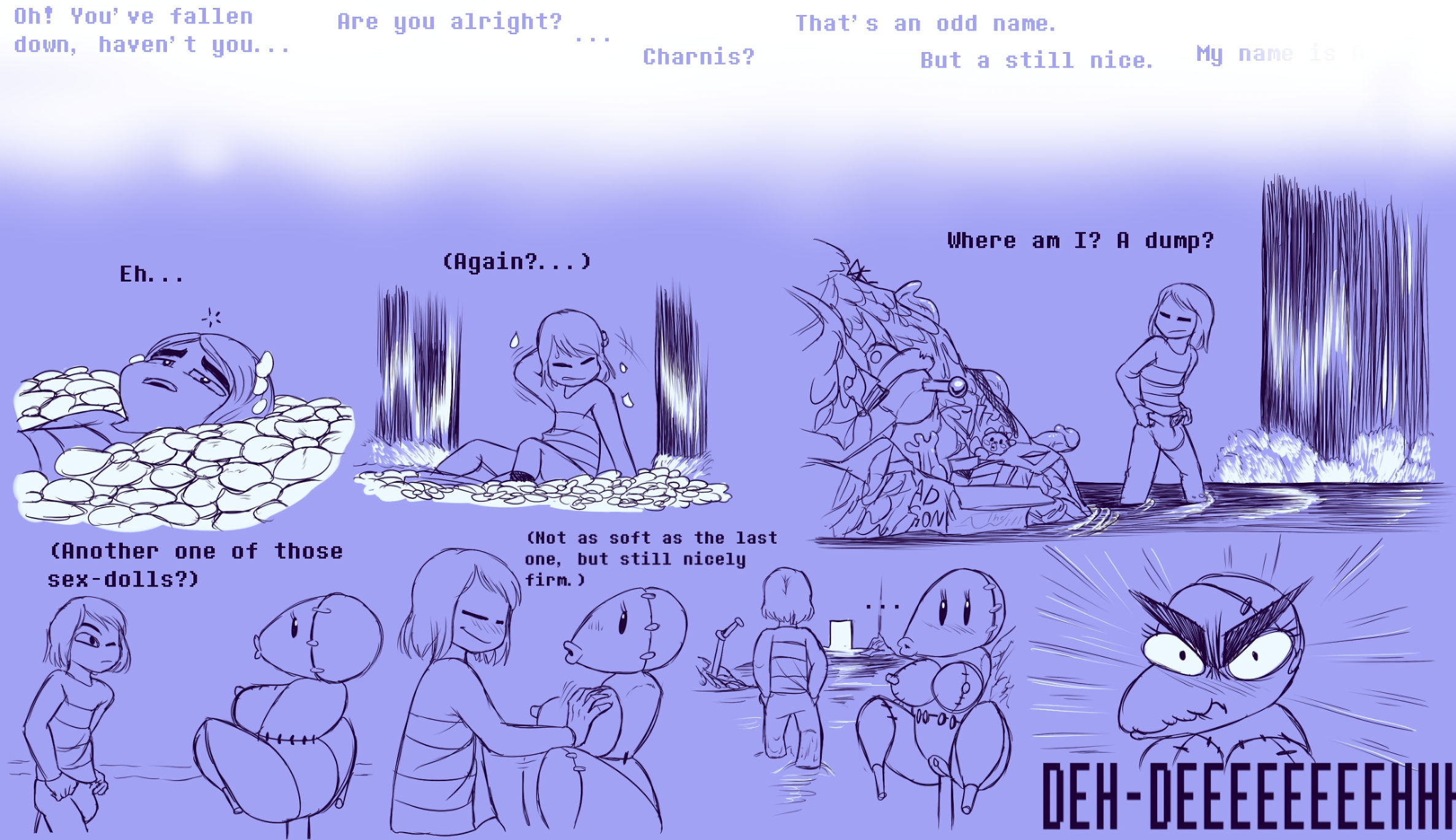 Underhertail monster girledition 3 porn comic picture 7