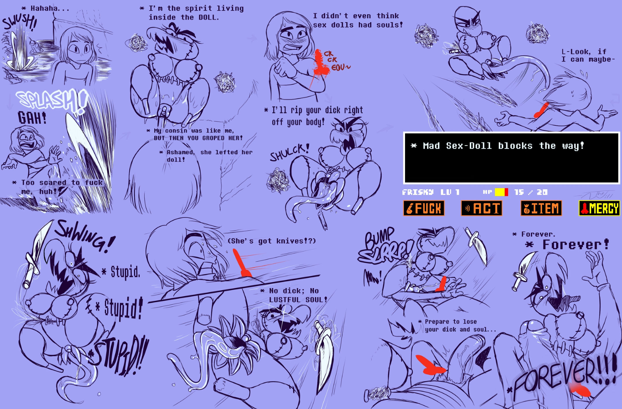 Underhertail monster girledition 3 porn comic picture 8