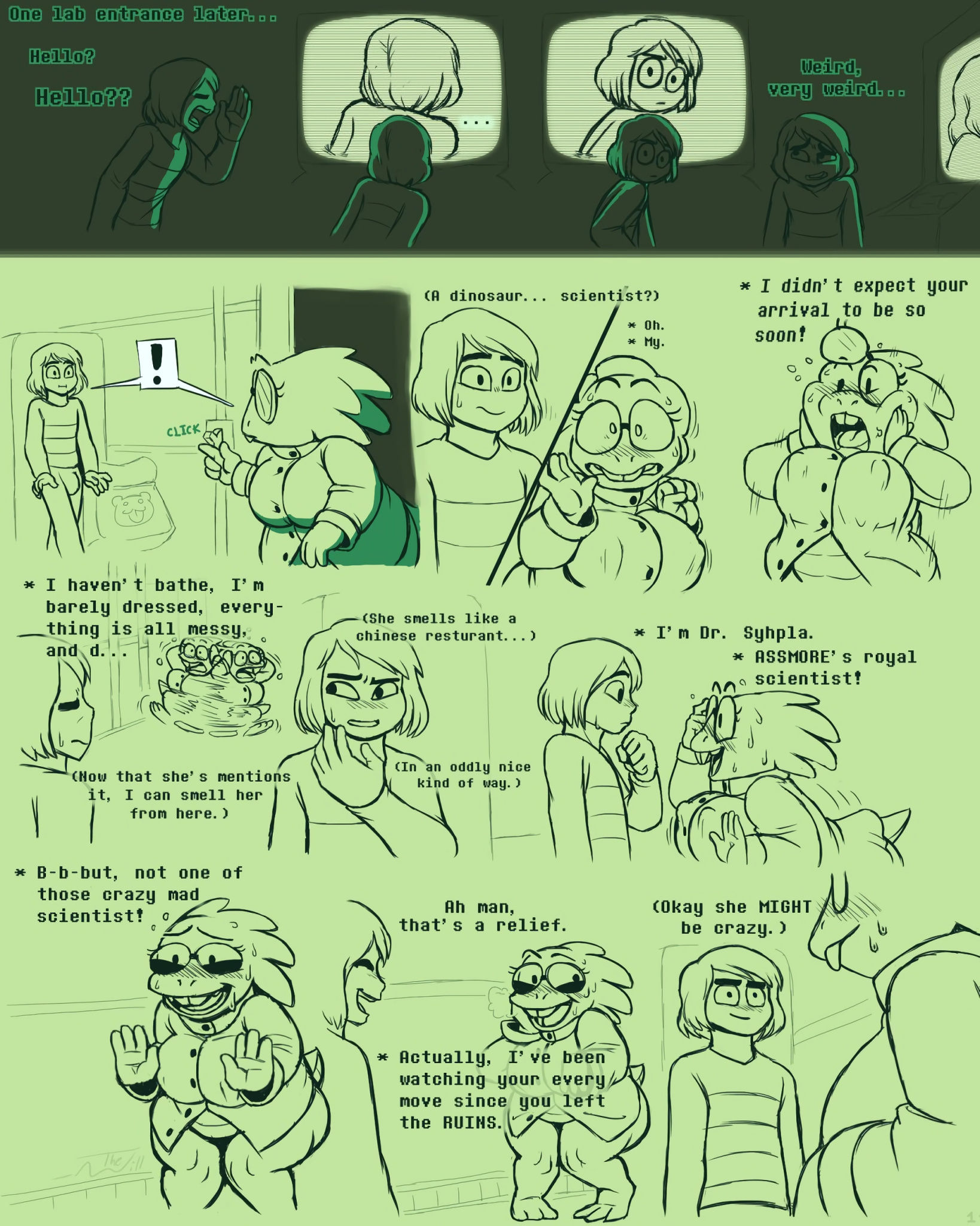 Underhertail monster girledition 4 porn comic picture 2