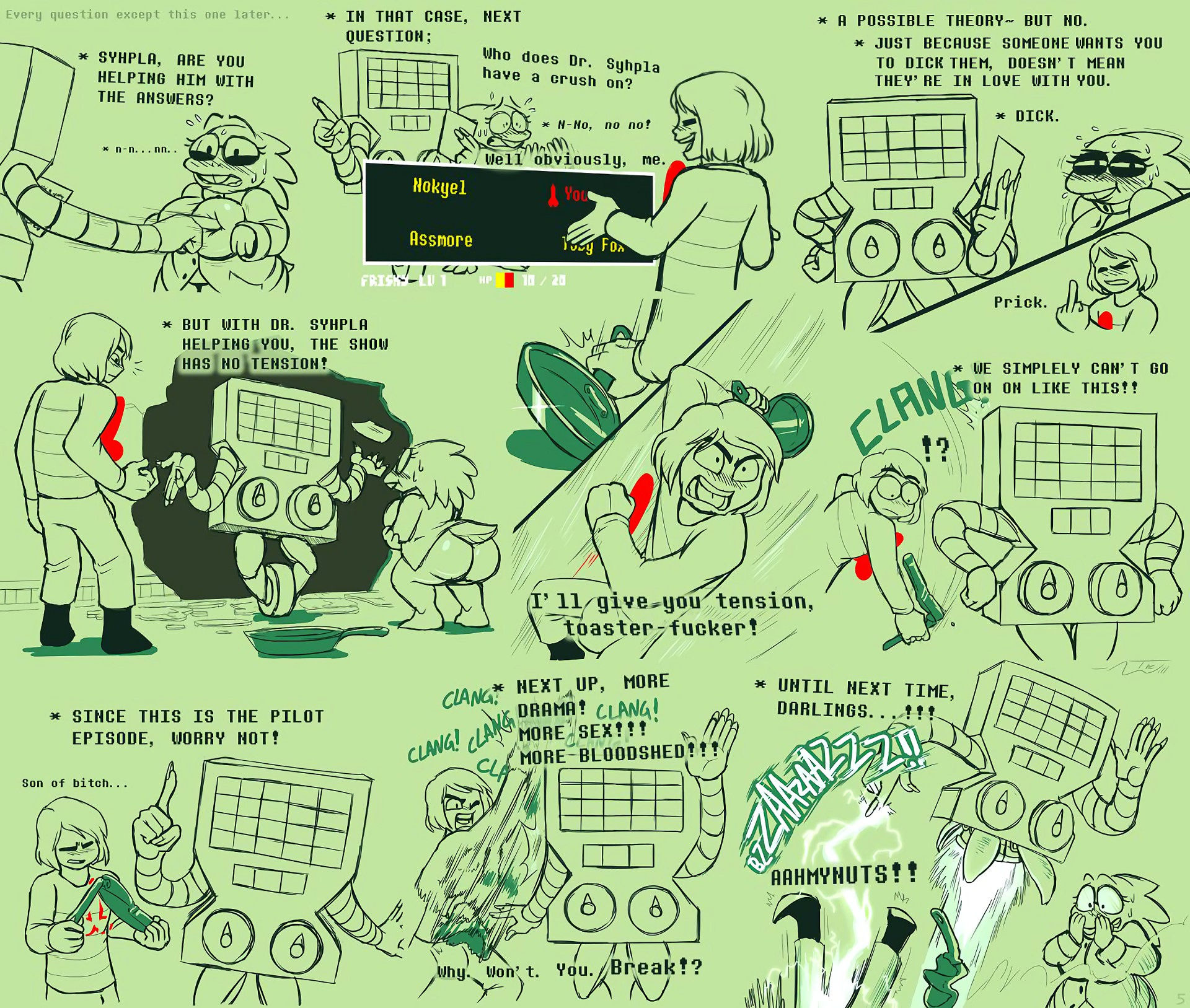 Underhertail monster girledition 4 porn comic picture 6