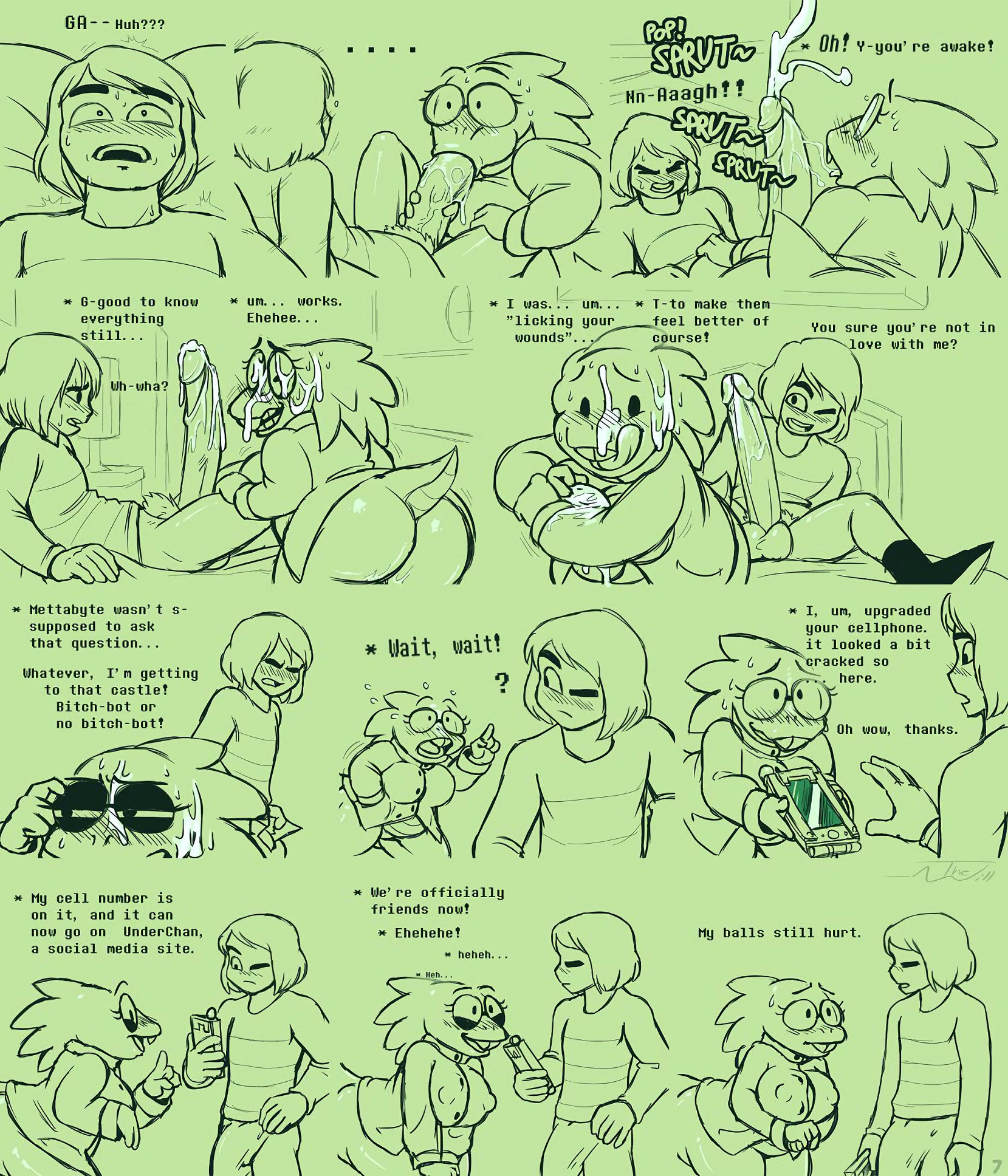 Underhertail monster girledition 4 porn comic picture 7
