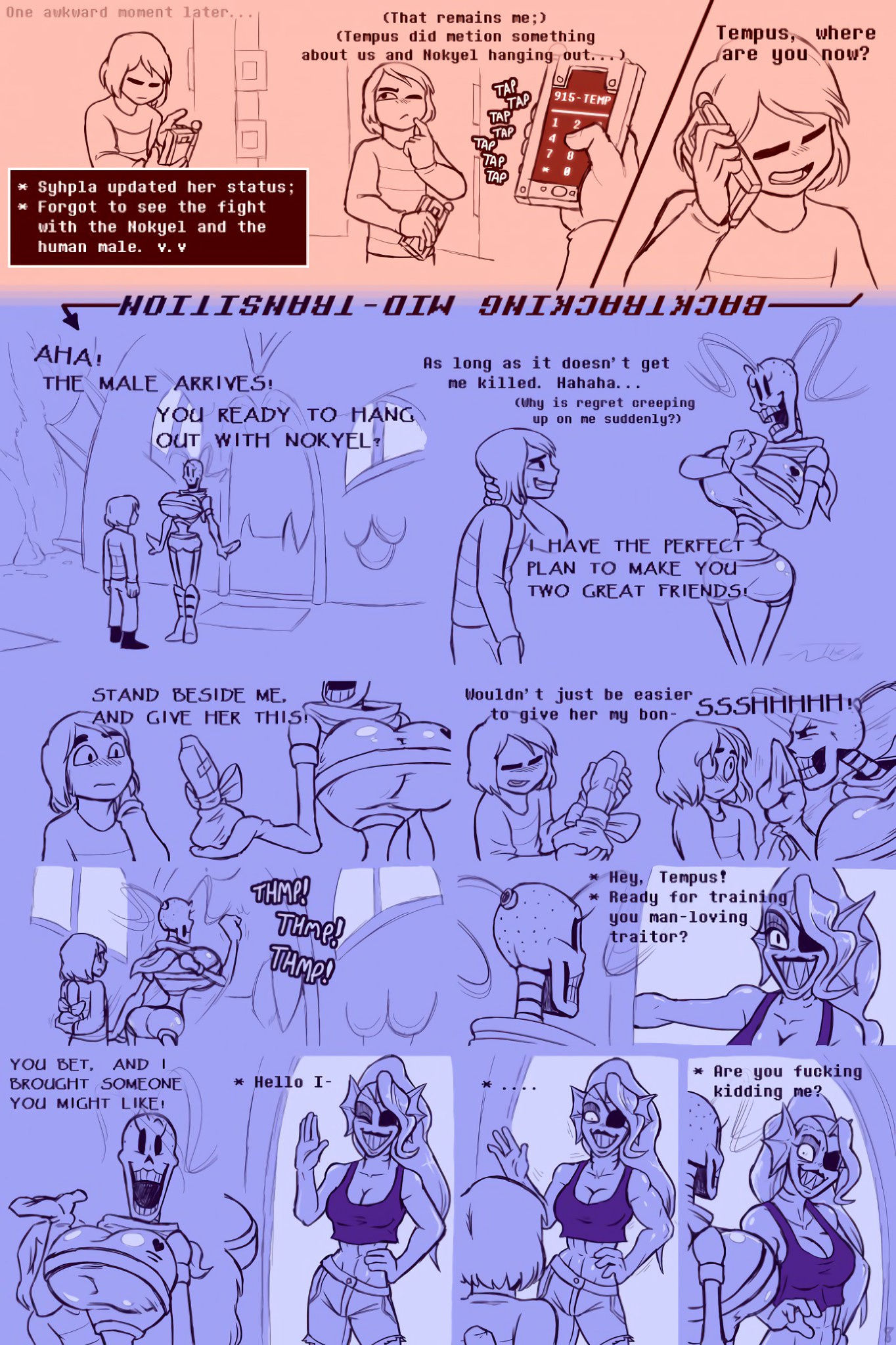 Underhertail monster girledition 4 porn comic picture 8