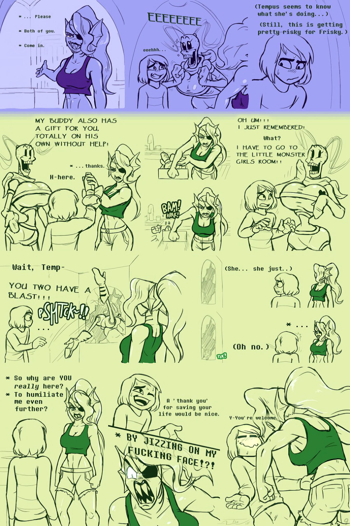 Underhertail monster girledition 4 porn comic picture 9