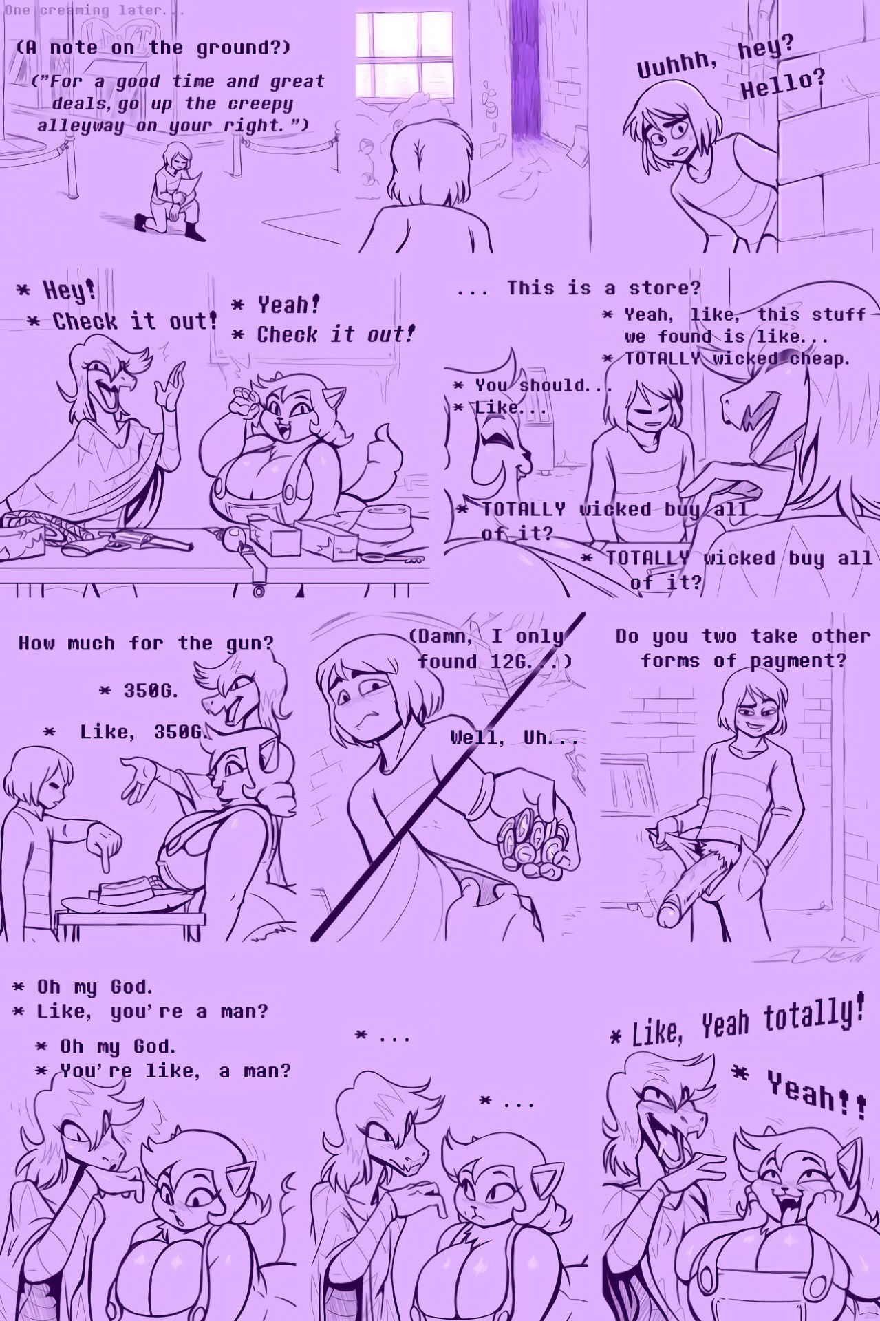 Underhertail monster girledition 5 porn comic picture 22