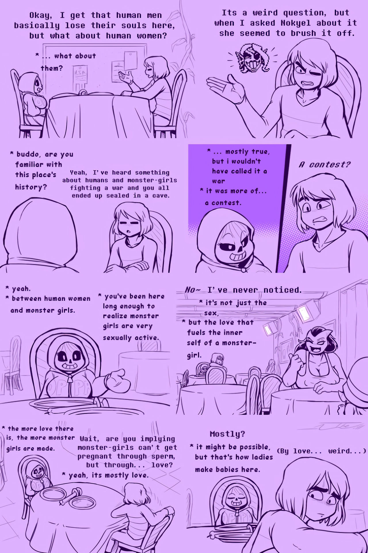 Underhertail monster girledition 5 porn comic picture 28