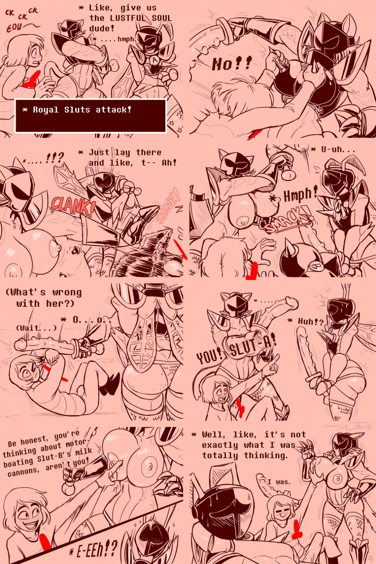 Underhertail monster girledition 5 porn comic picture 5