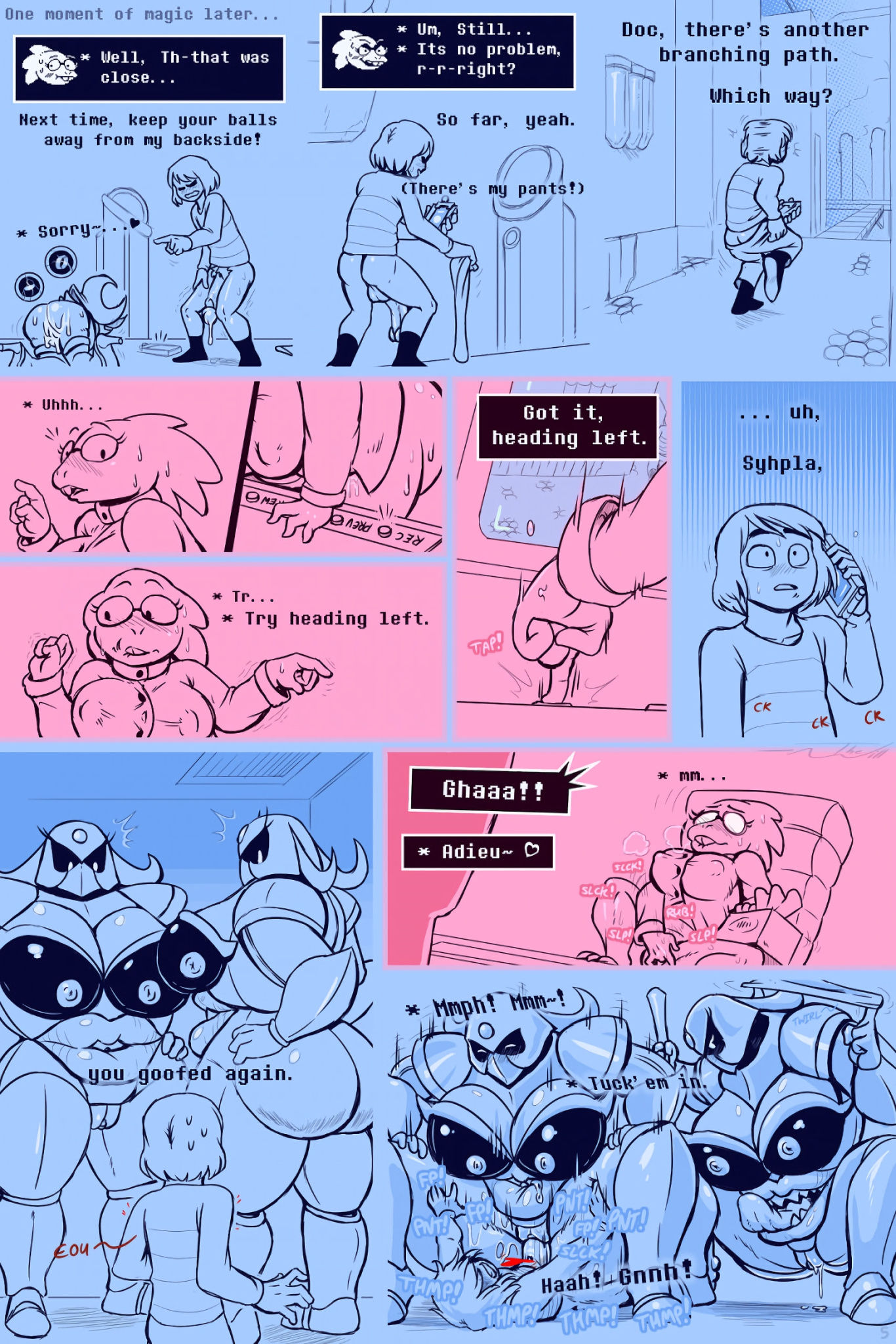 Underhertail monster girledition 6 porn comic picture 6