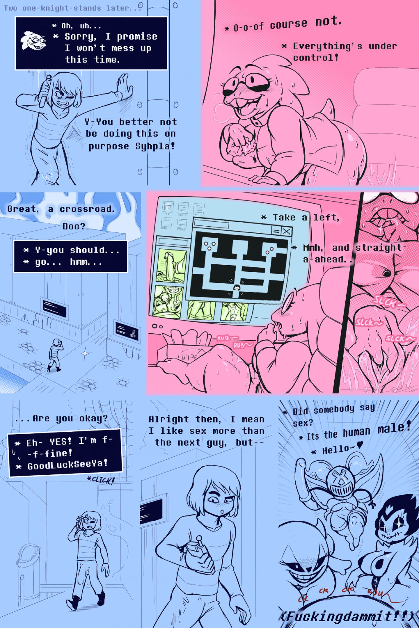Underhertail monster girledition 6 porn comic picture 7
