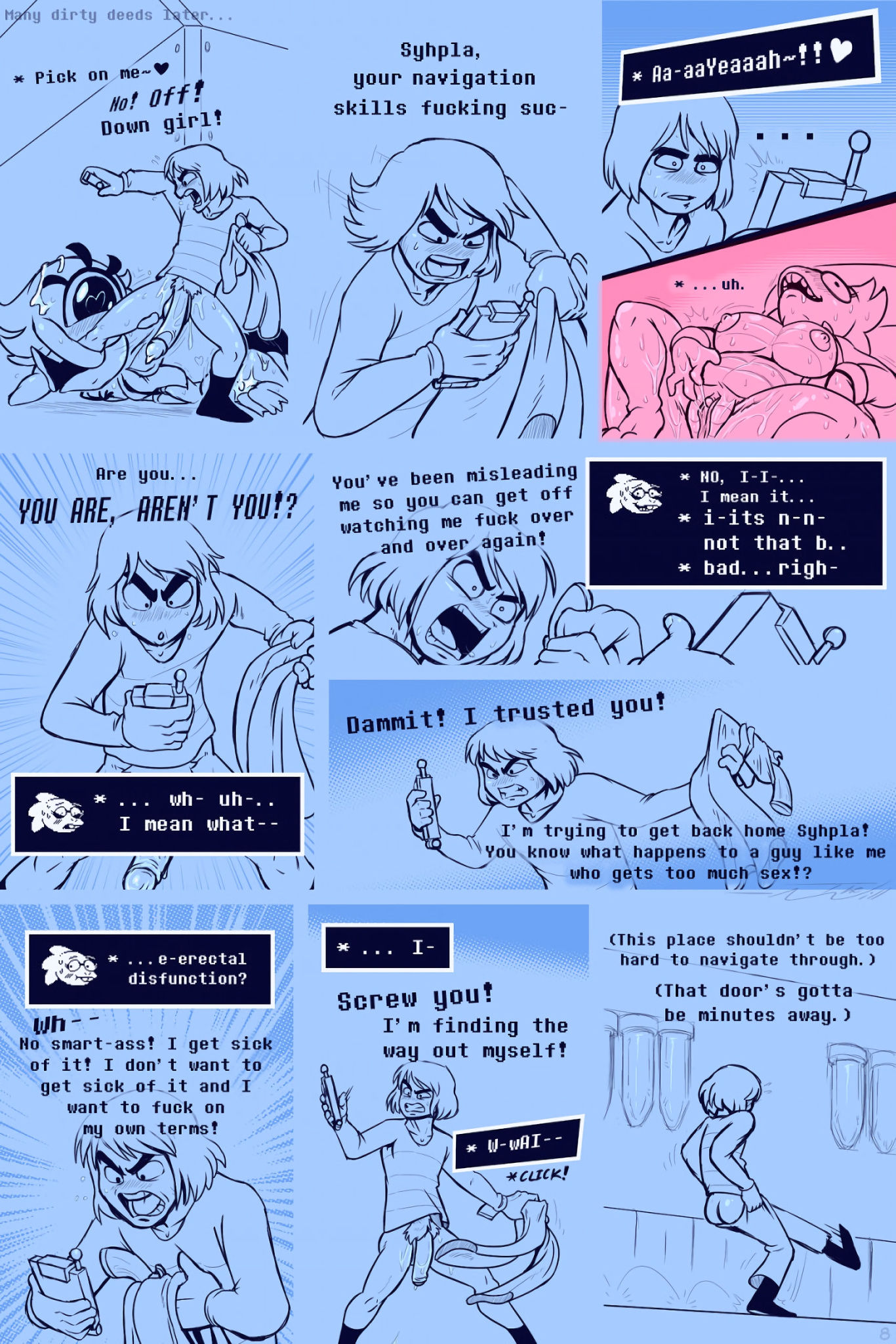 Underhertail monster girledition 6 porn comic picture 9