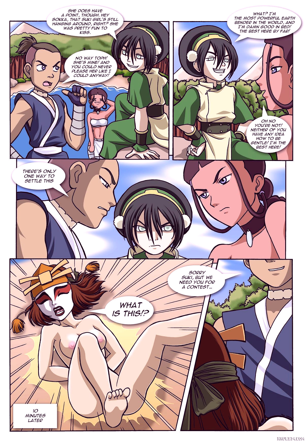 Avatar the last jizzbender porn comic picture 3