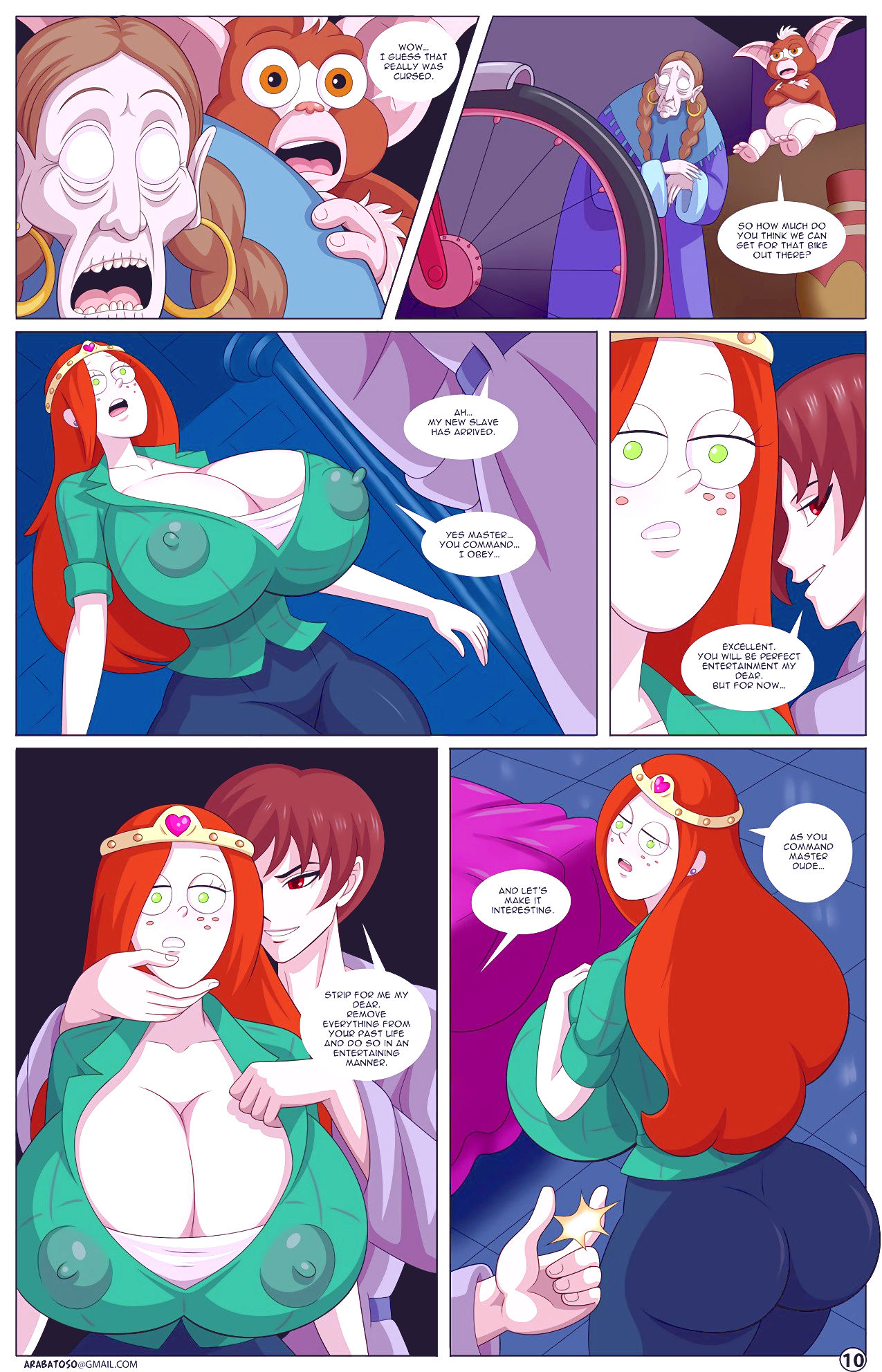 The multiverse hypno harem porn comic picture 45