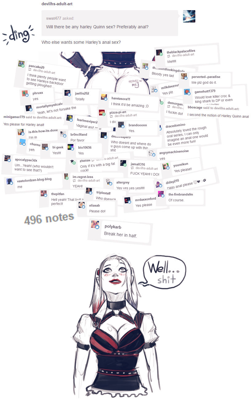 Harley quinn superslut porn comic picture 40