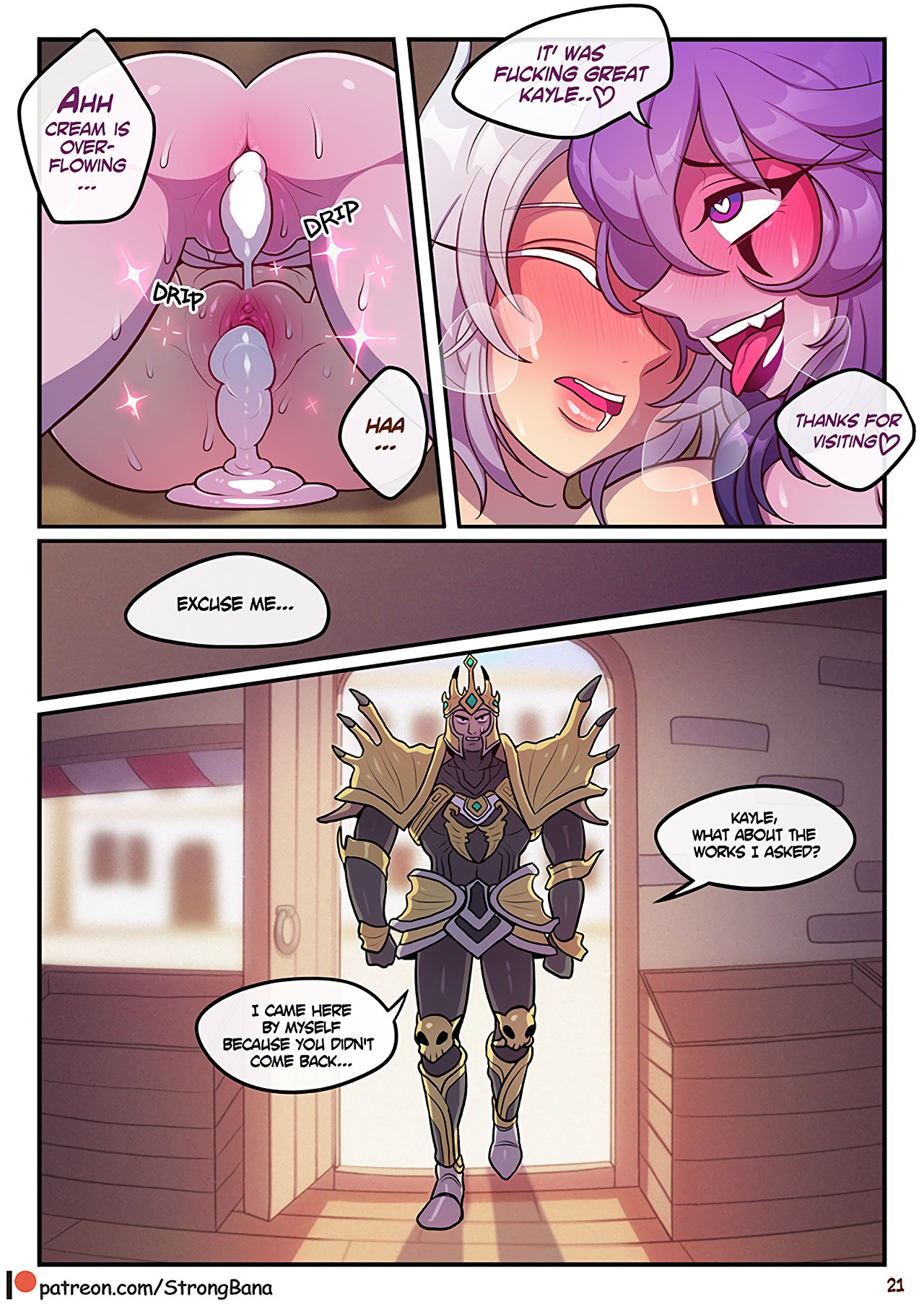 Sinful succulence porn comic picture 22