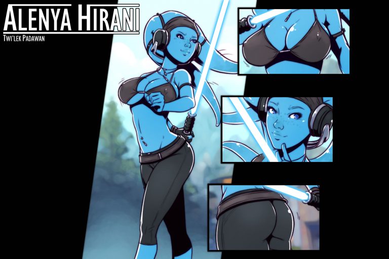 Alenya hirani twi'lek padawan porn comic picture 1