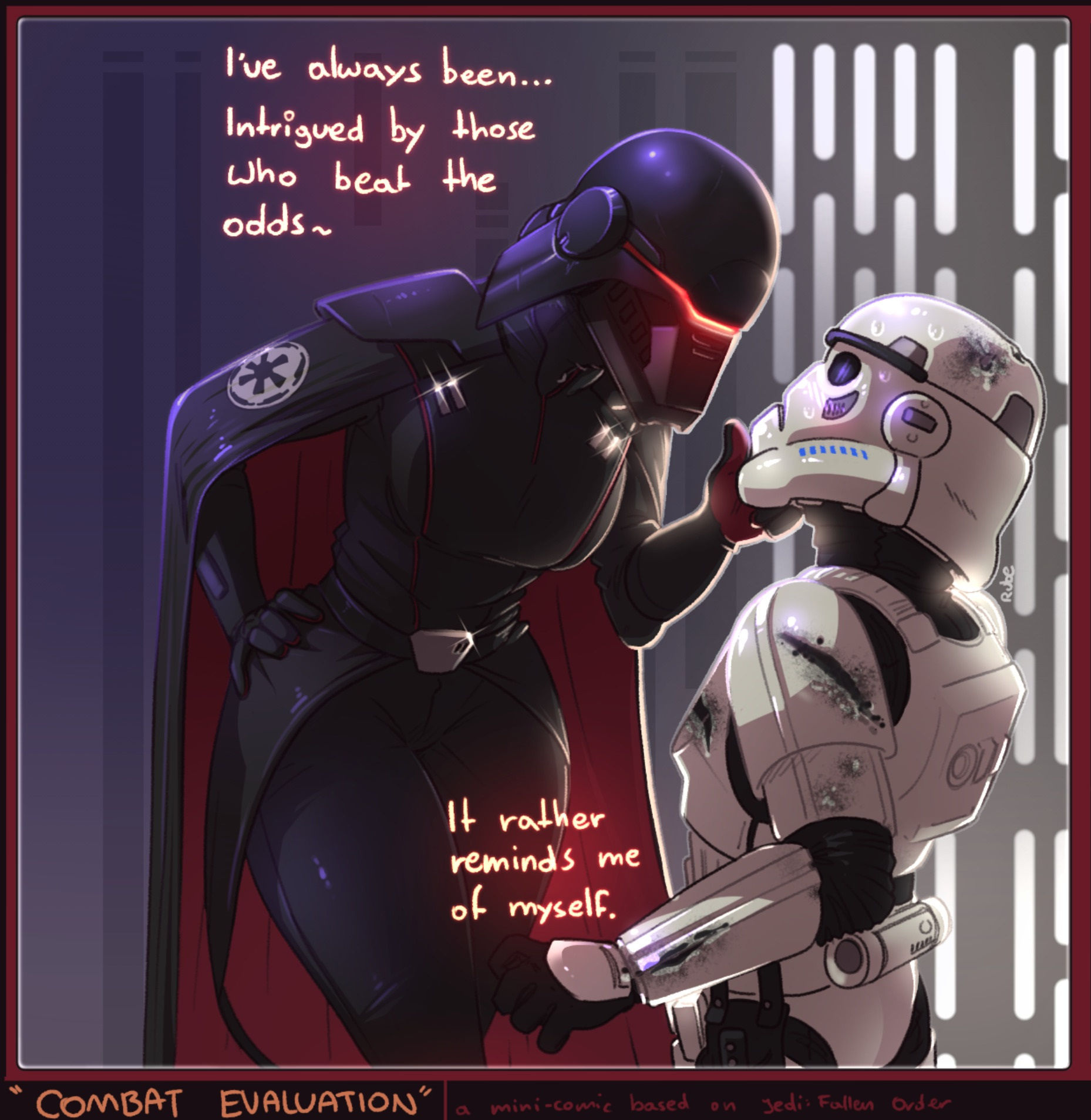 Combat evaluation porn comic picture 1