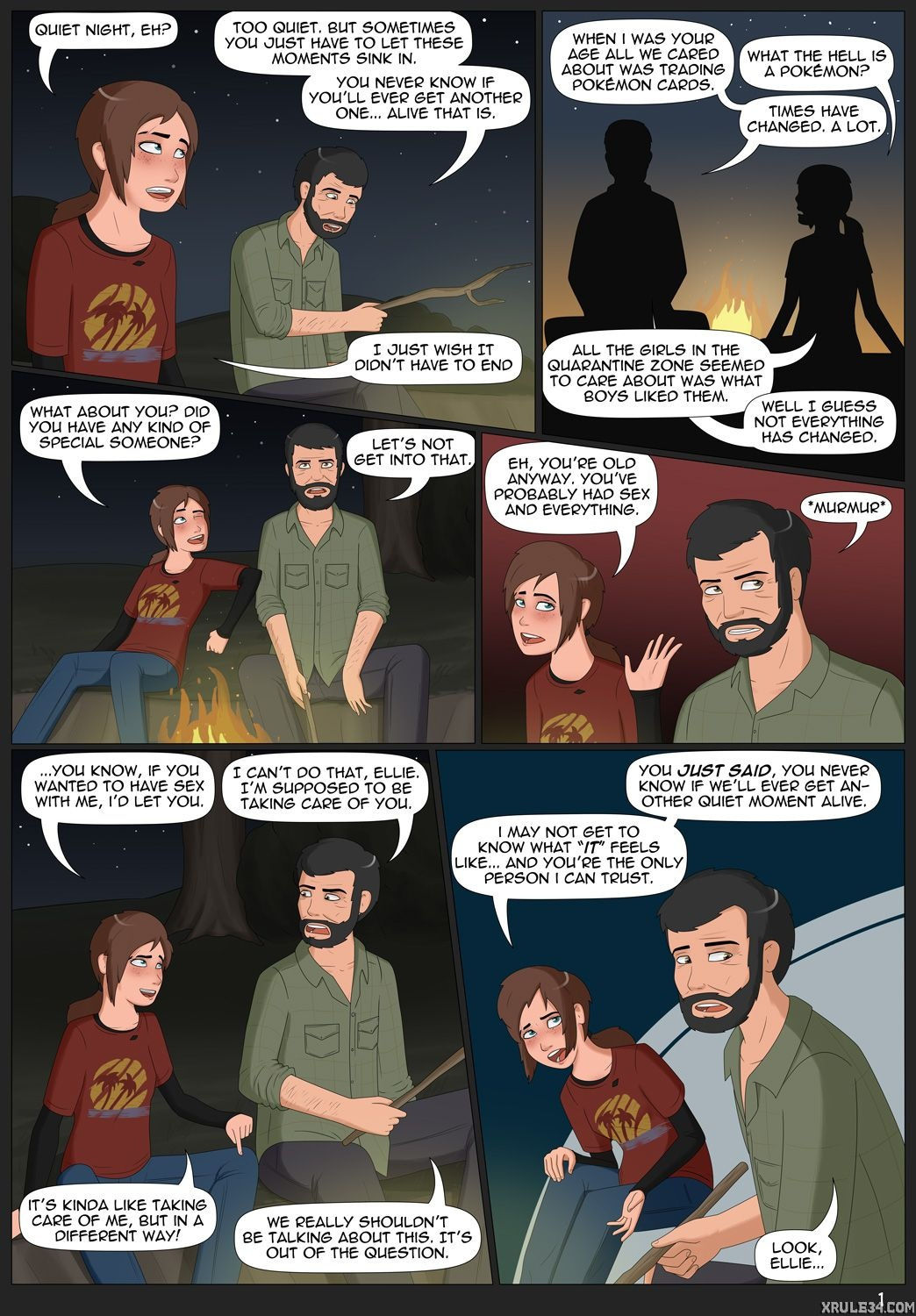 Ellie unchained porn comic picture 2