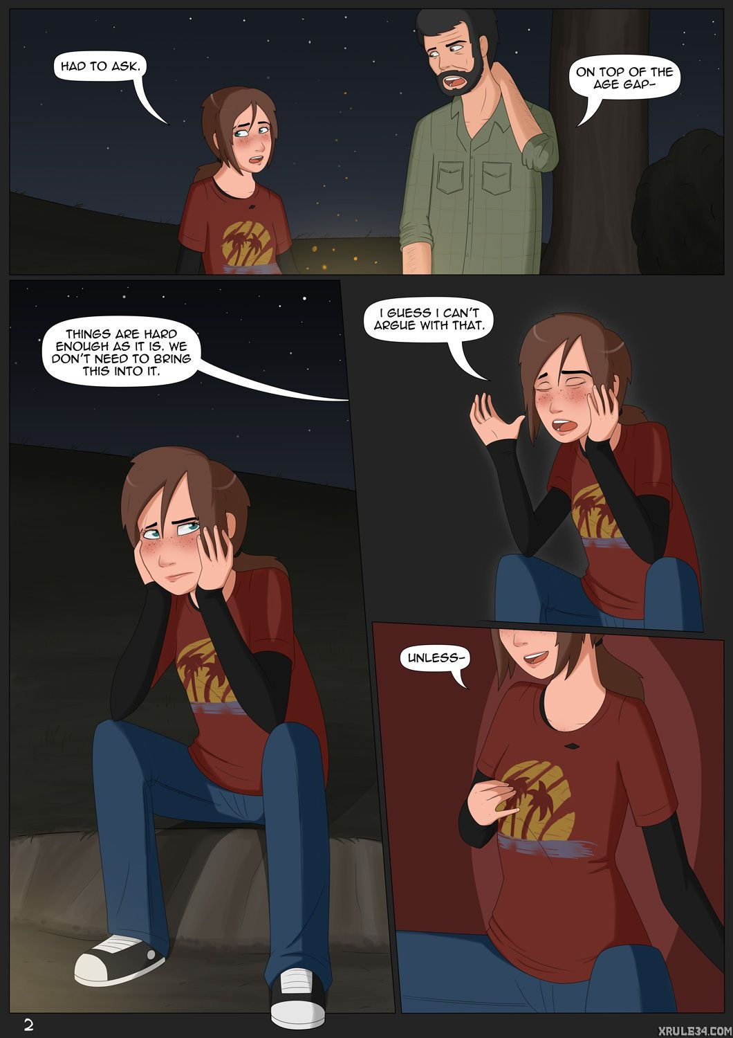 Ellie unchained porn comic picture 3
