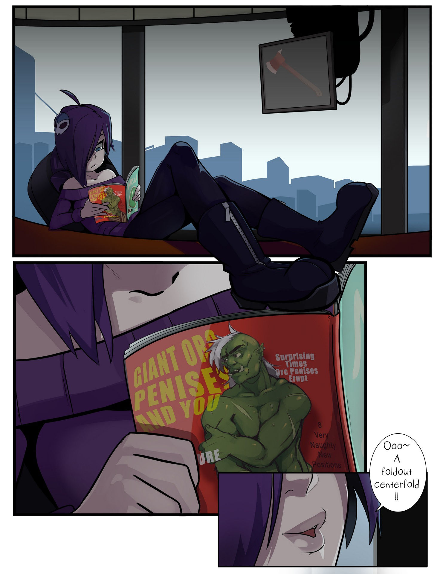 Orc safari porn comic picture 4