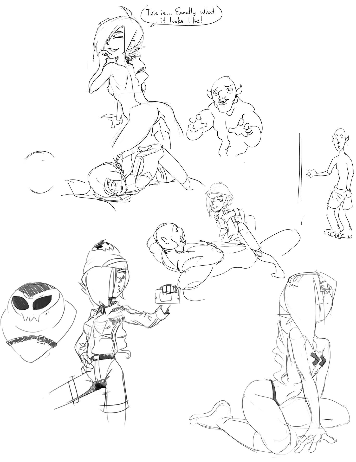 Orc safari porn comic picture 43