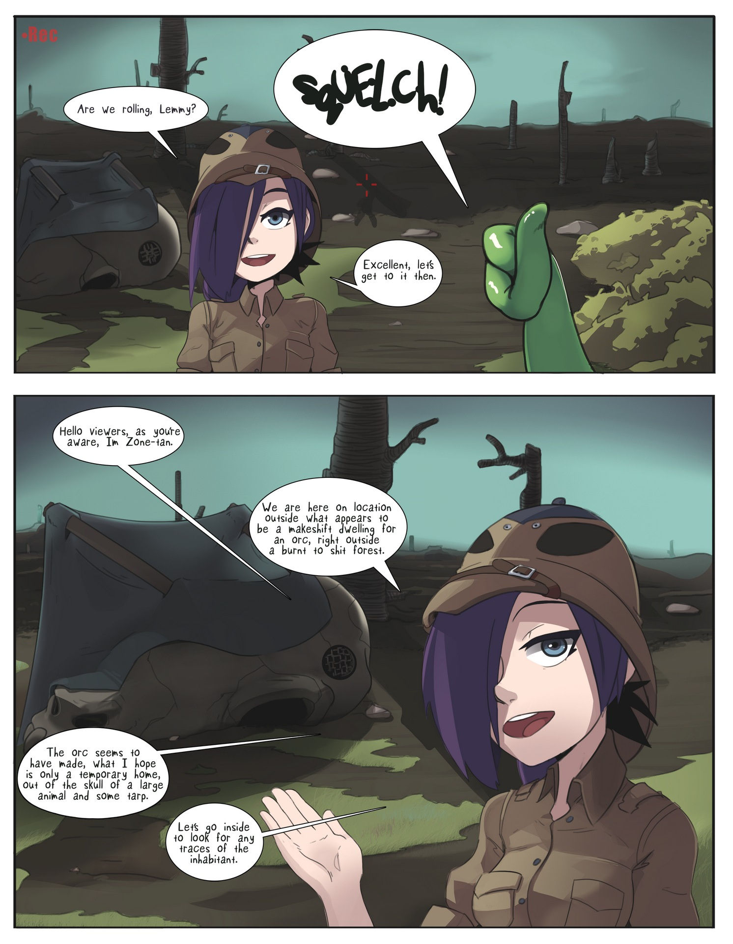 Orc safari porn comic picture 7