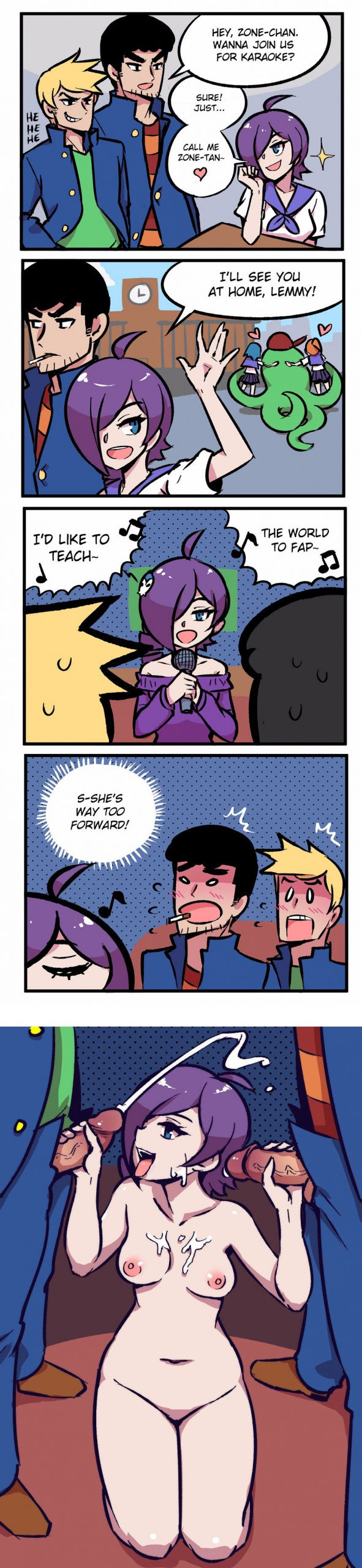 Zone tan adventures porn comic picture 8