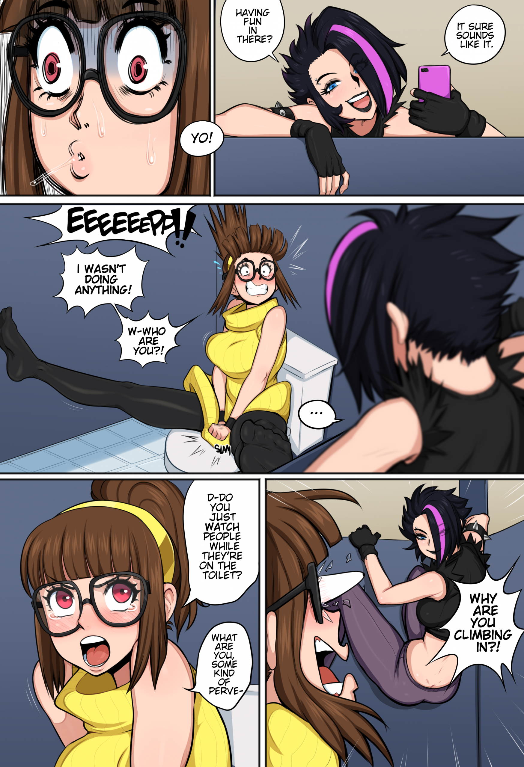 A Dumb Comic porn comic picture 4