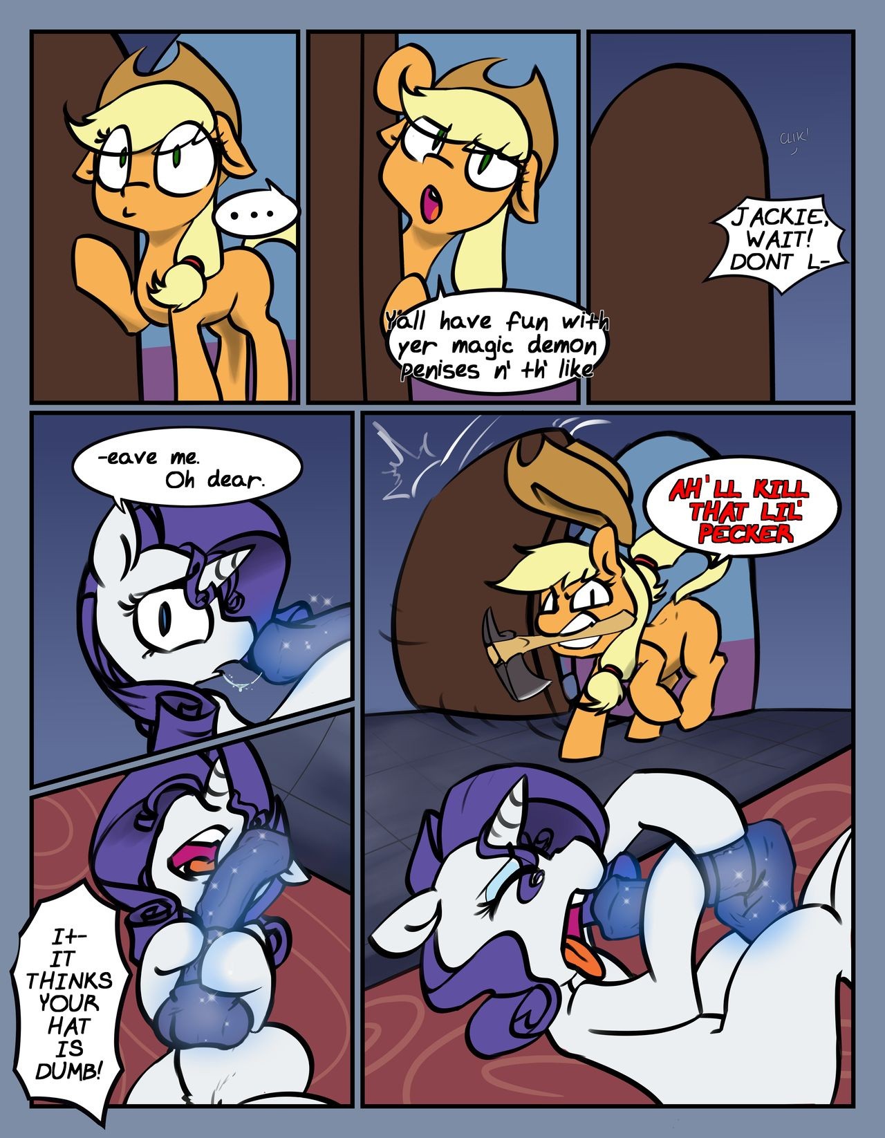 A Fashionista’s Phallic Fantasy porn comic picture 10