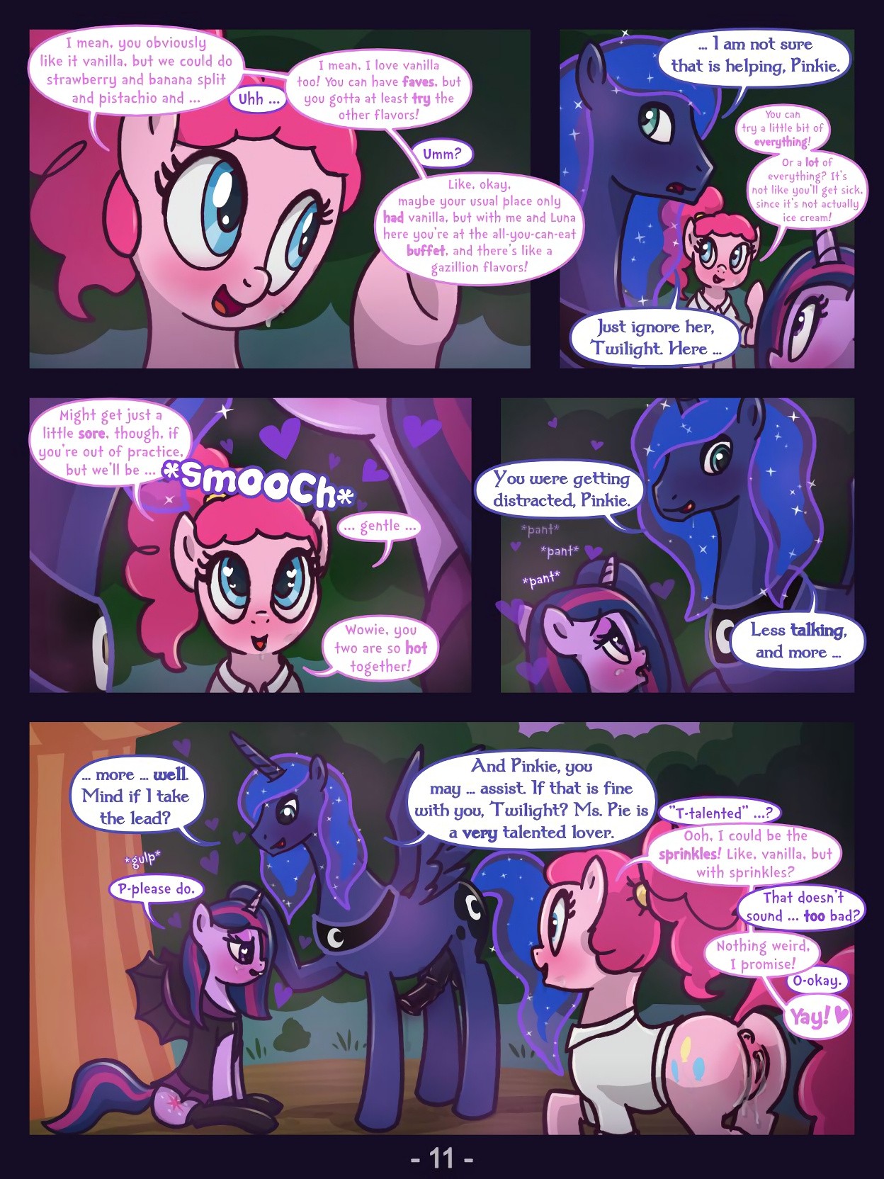 A Happy Nightmare Night porn comic picture 11