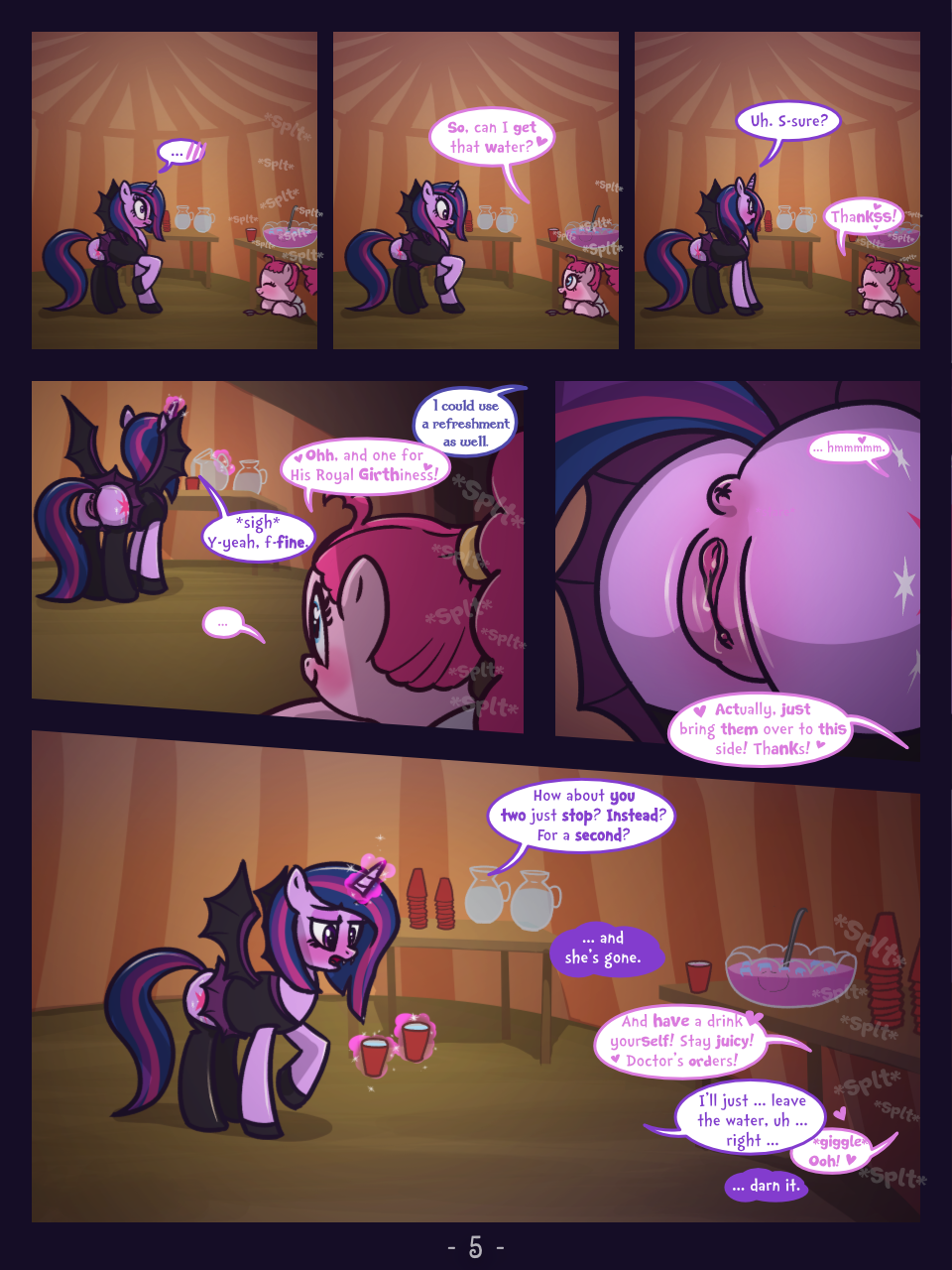 A Happy Nightmare Night porn comic picture 5