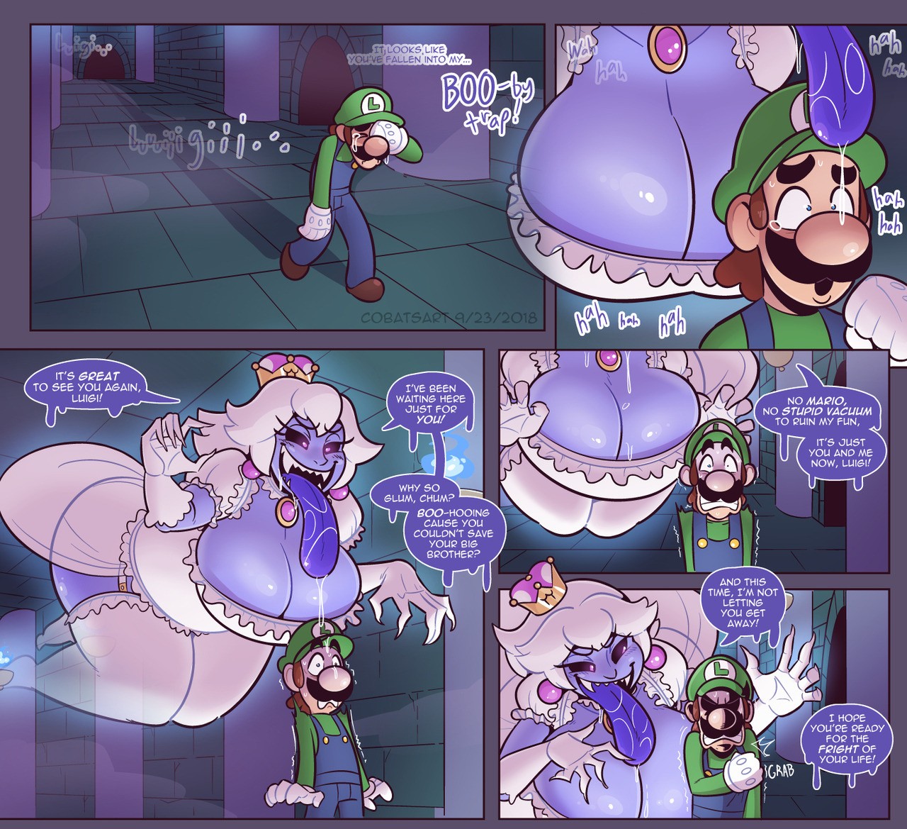 A Night of Bowsette porn comic picture 4