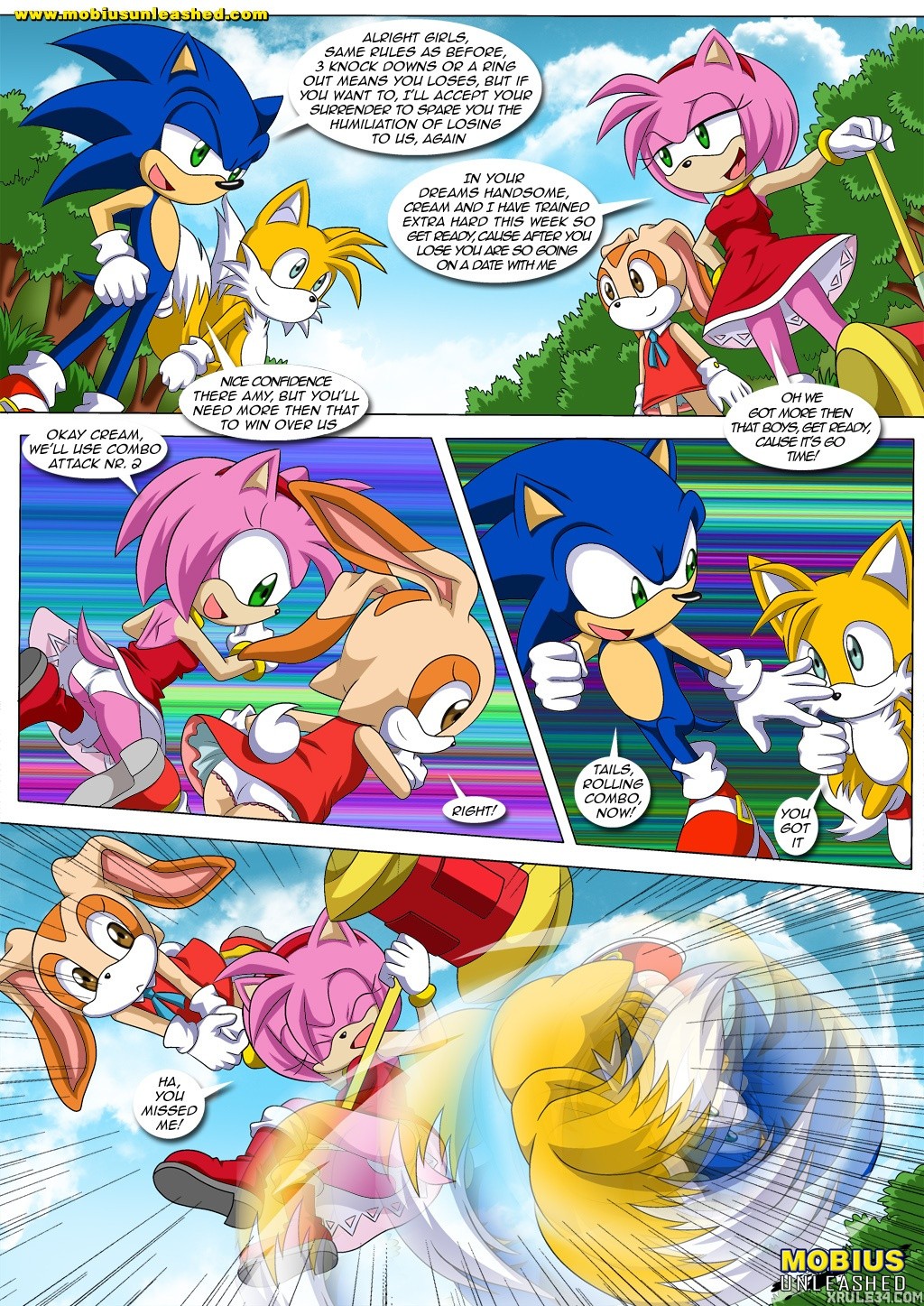 A Sparring Session porn comic picture 3