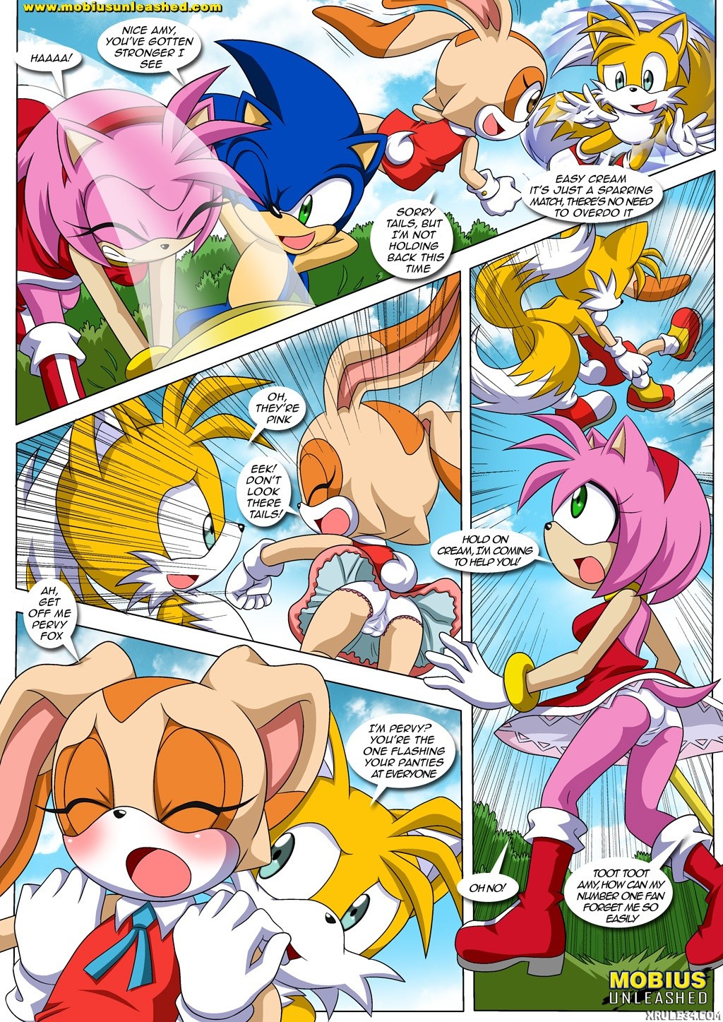 A Sparring Session porn comic picture 4