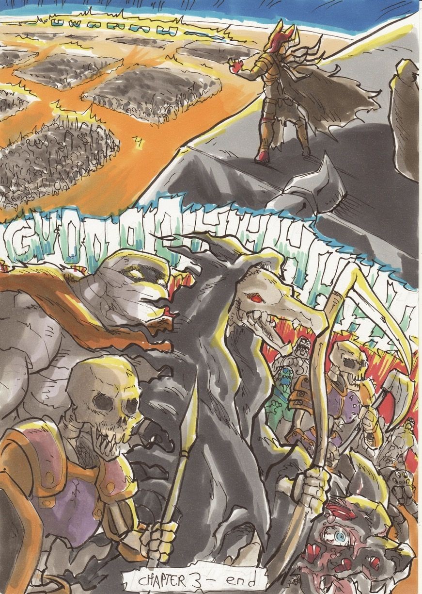 Anubis Stories 3 - Dragon Attack porn comic picture 26