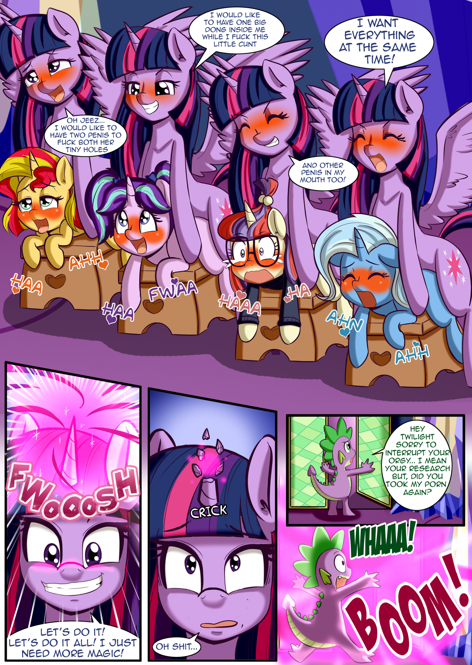 Back to Magic Kindergarten porn comic picture 15