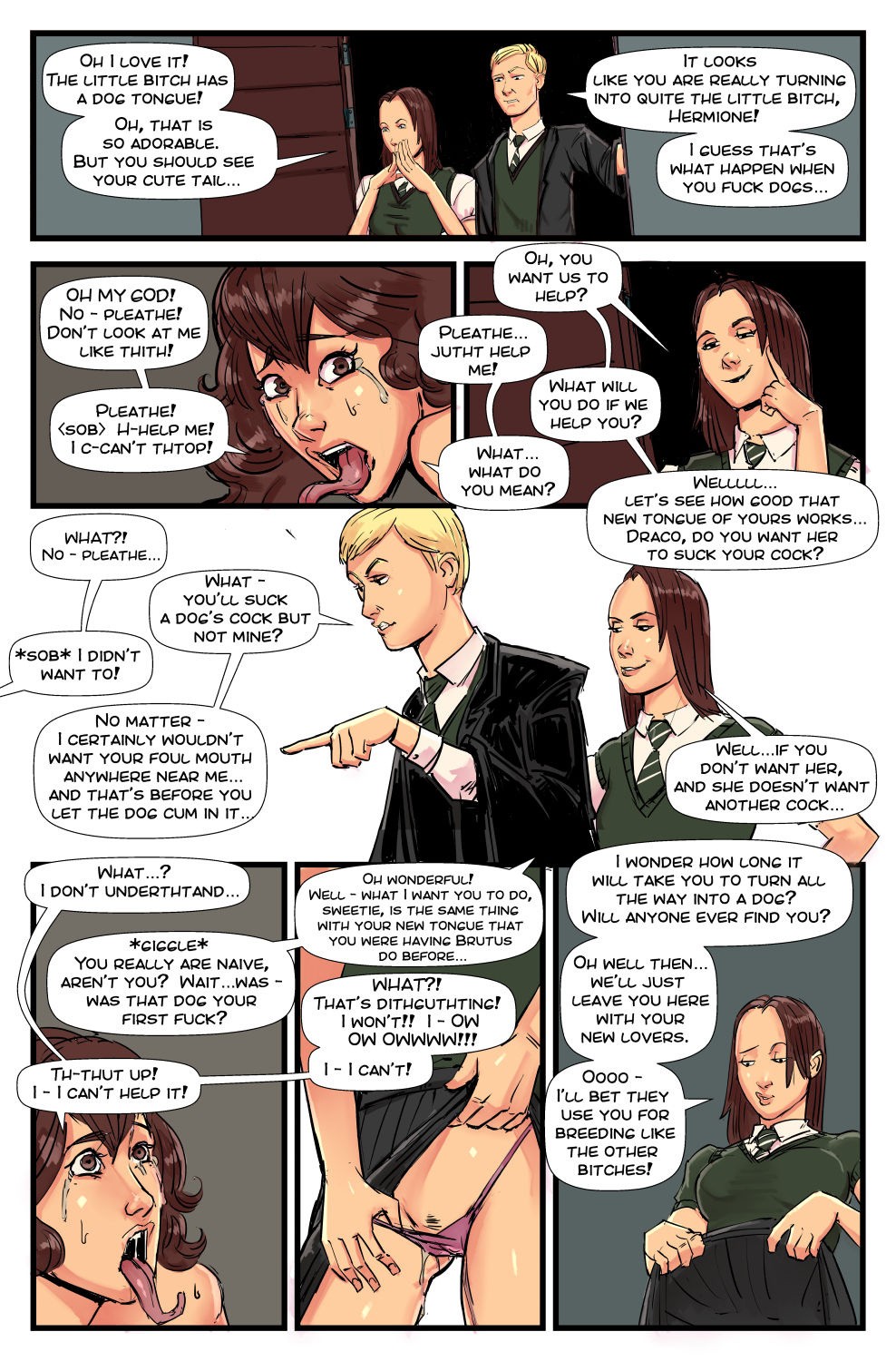 Bad Spelling porn comic picture 9