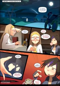 Big Sloppy Fingers porn comic picture 1
