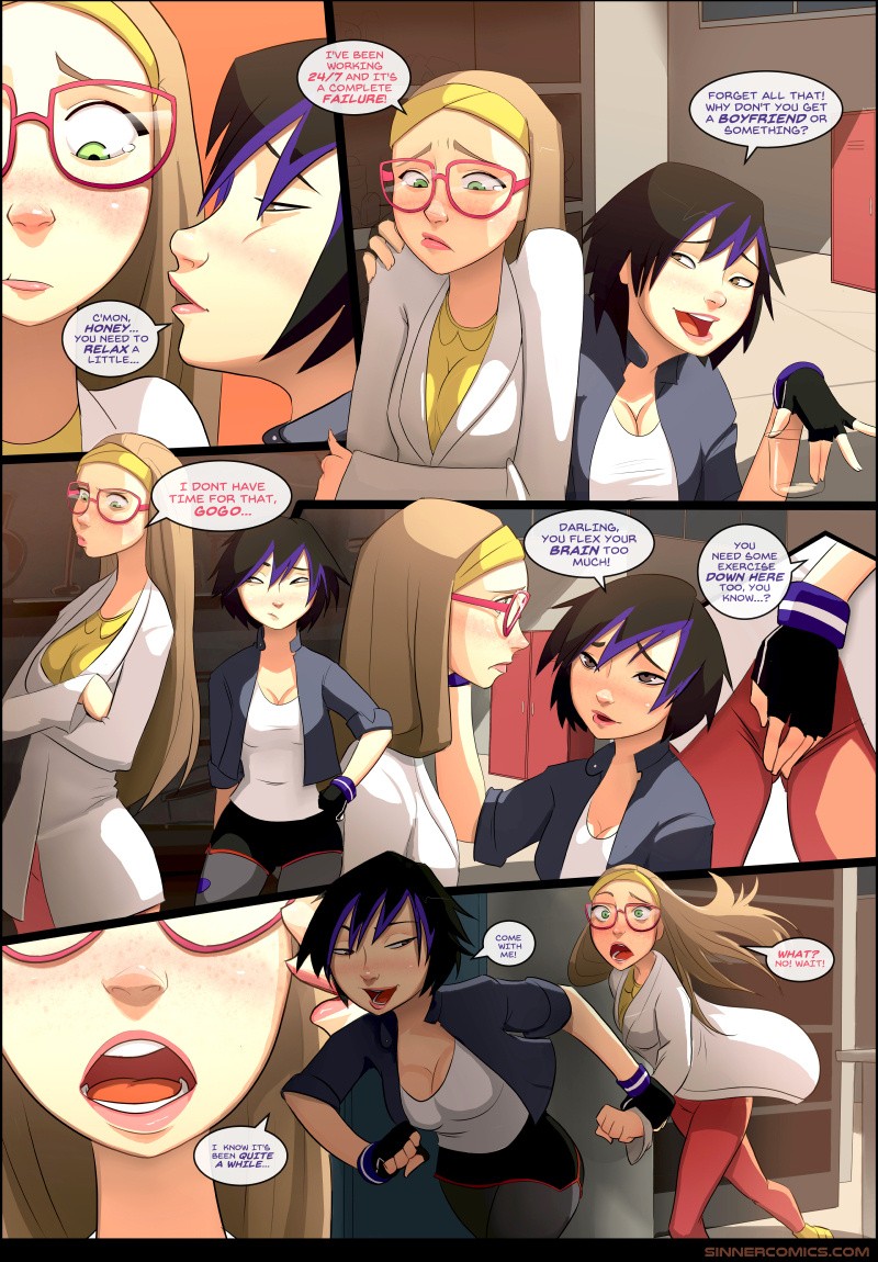 Big Sloppy Fingers porn comic picture 2
