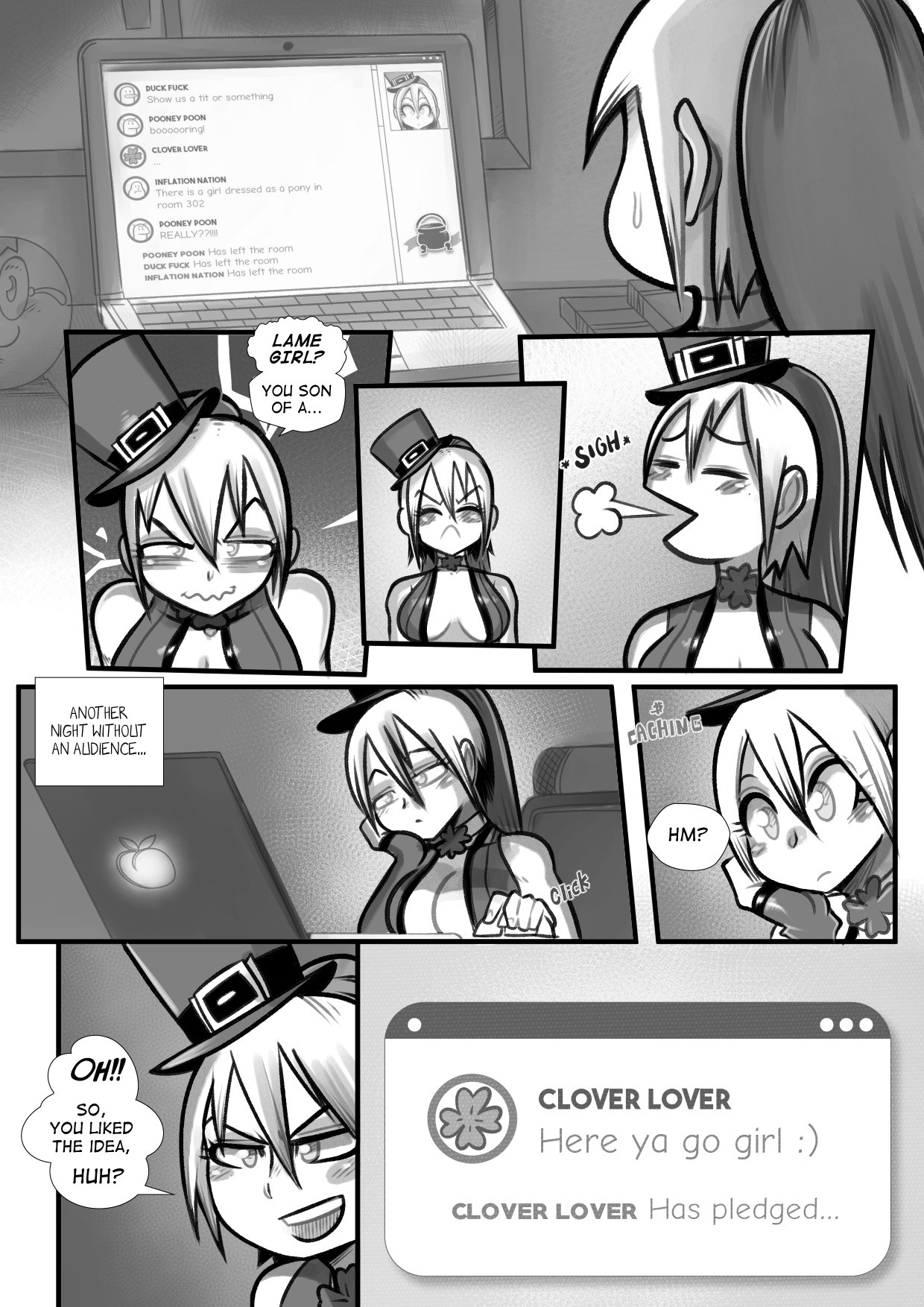 ¢Lover Lover$ porn comic picture 3
