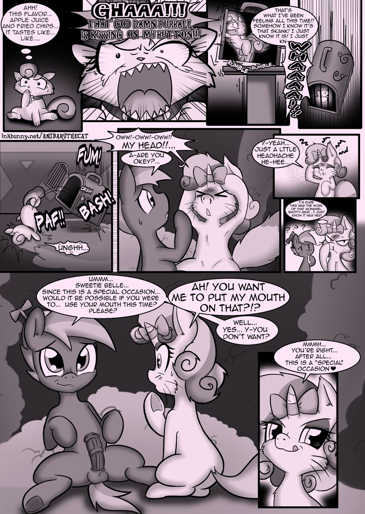 Cat’s Delicacy porn comic picture 19