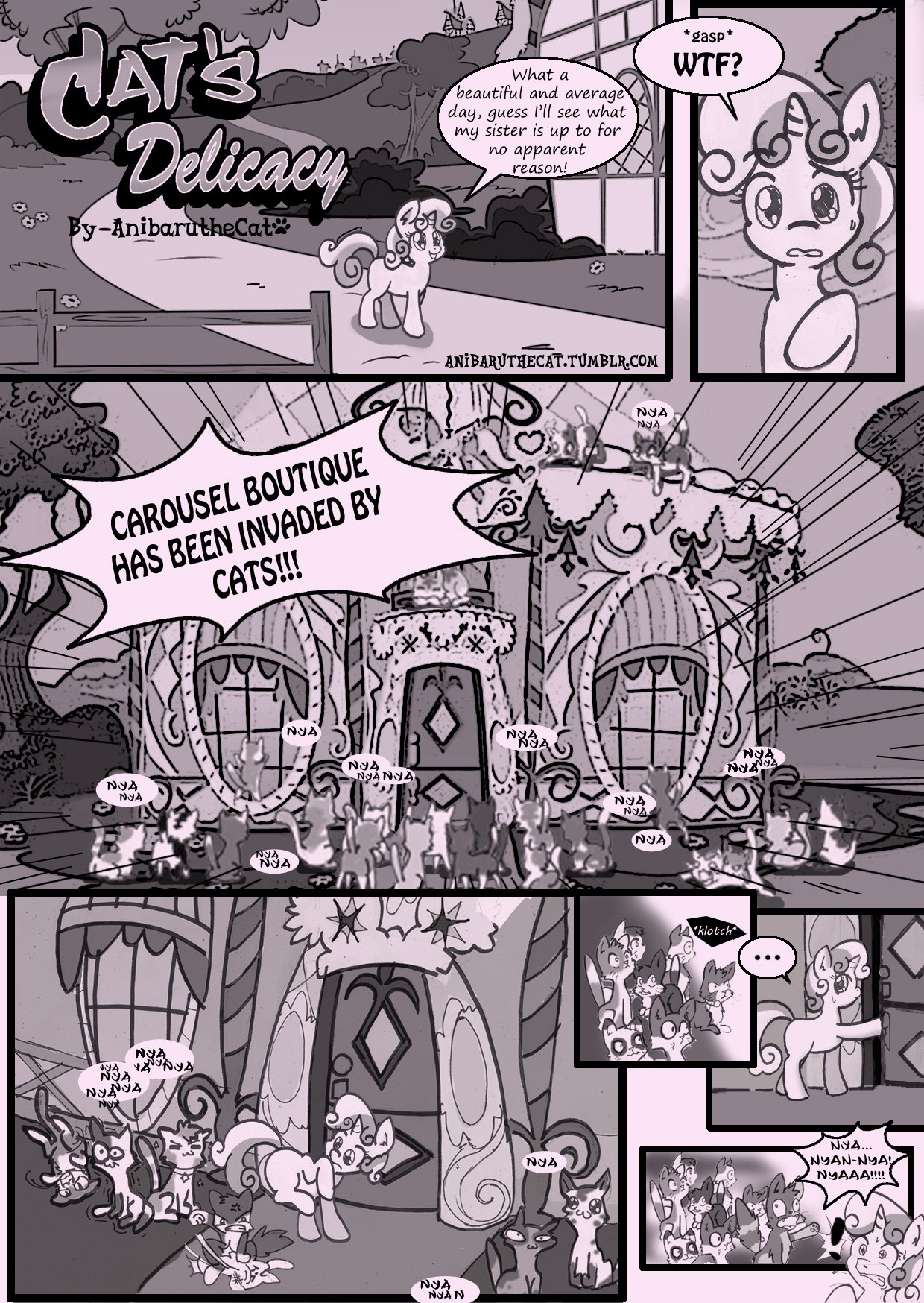 Cat’s Delicacy porn comic picture 2